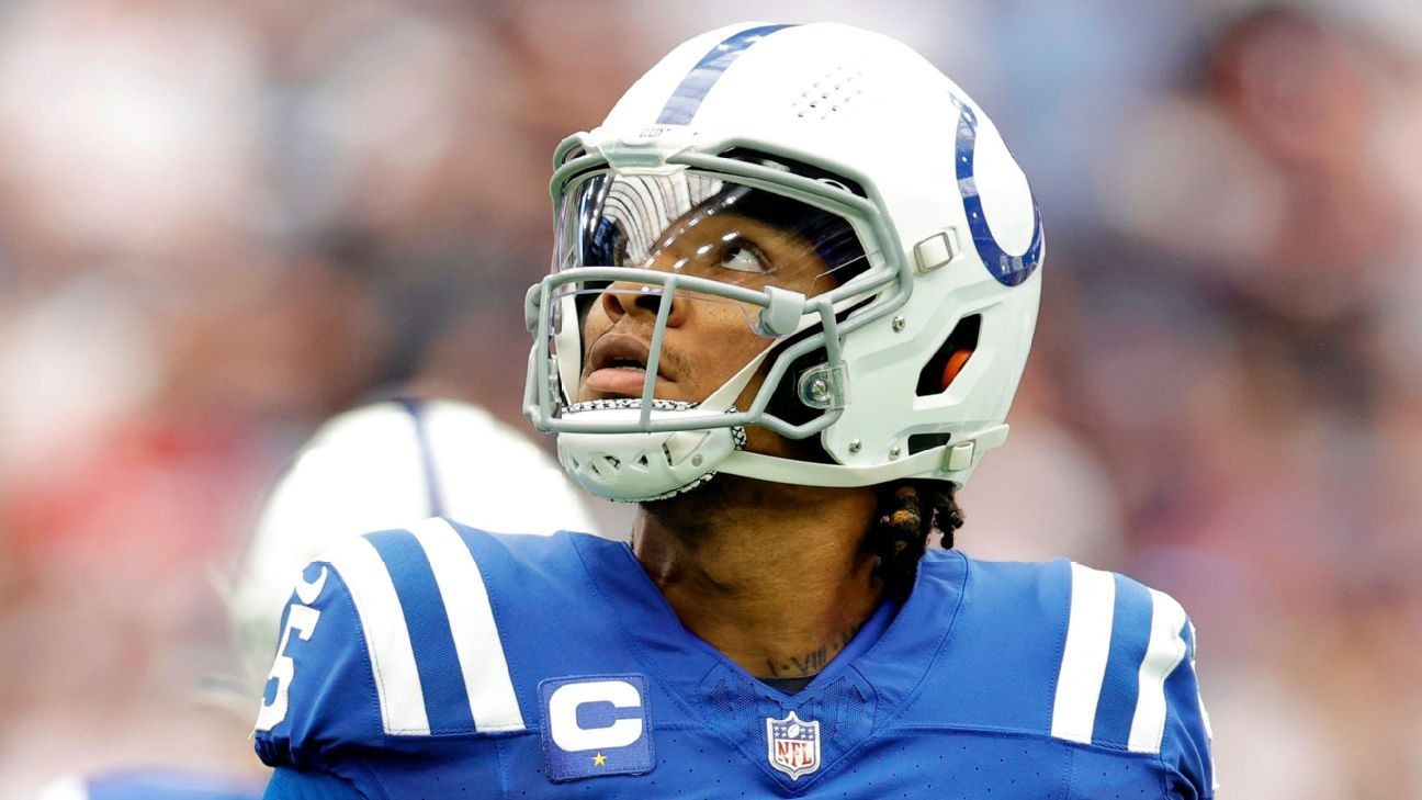 Colts' Anthony Richardson out of protocol, to start vs. Rams