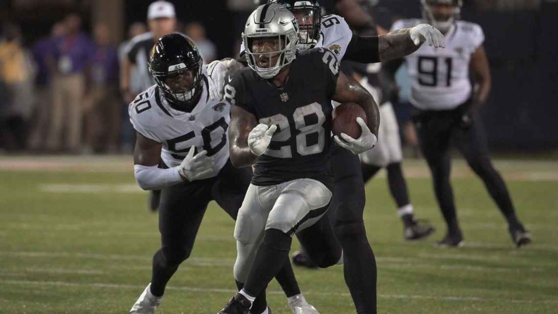 Las Vegas Raiders running backs the 'heartbeat' of the new regime's