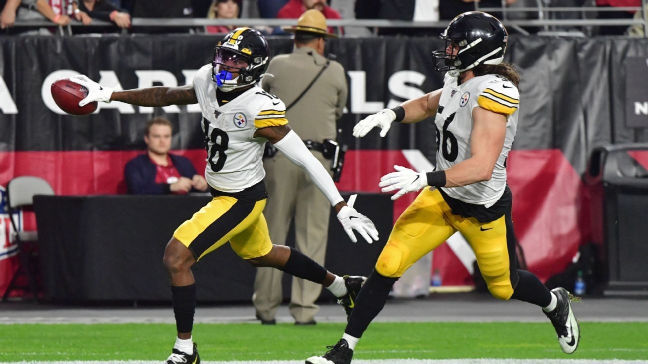 Steelers' Diontae Johnson Dashes 85 Yards For Punt Return TD