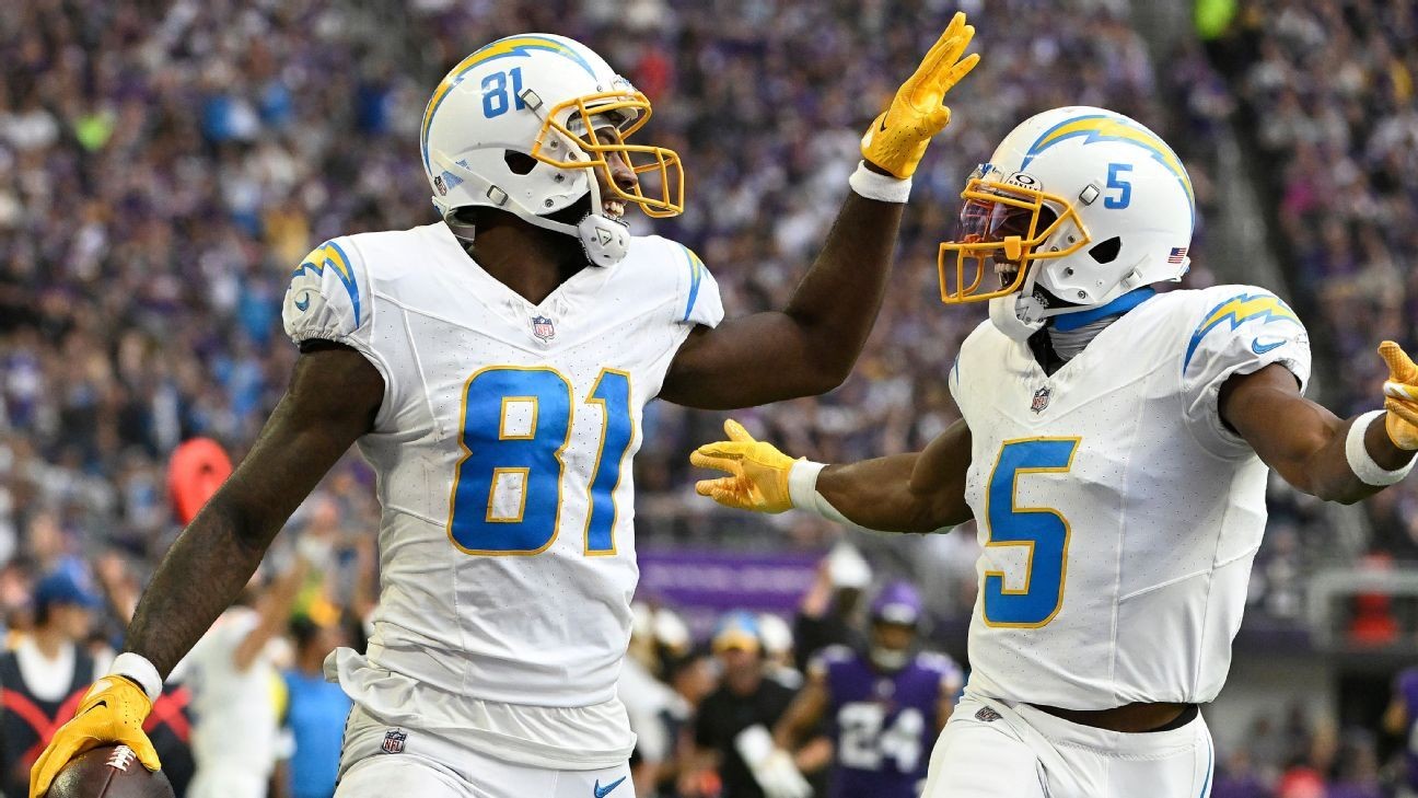 Chargers' Keenan Allen joins Jerry Rice in NFL history with