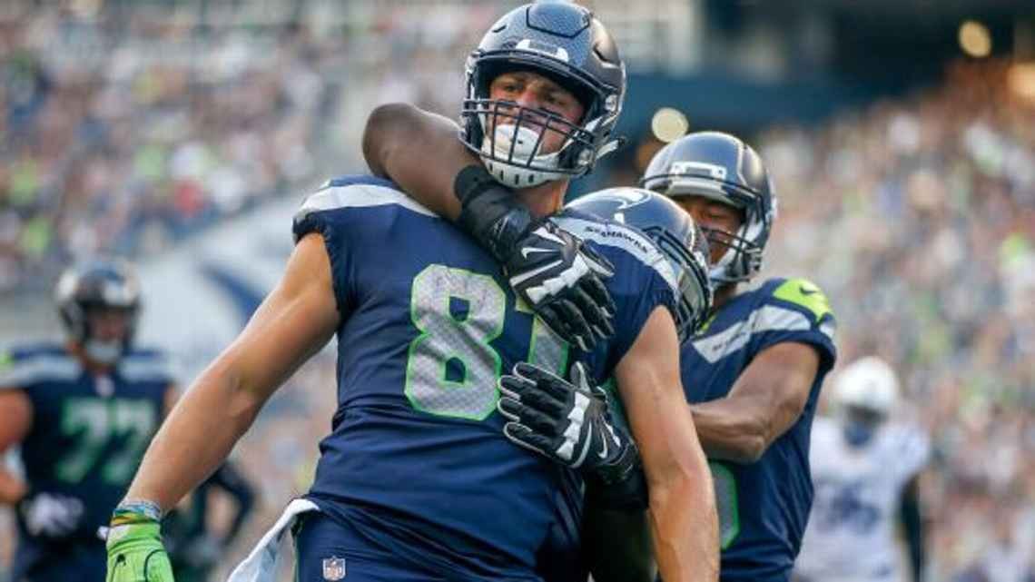 Pull an 'Uncle Rico' and get fined in Seahawks' TE room