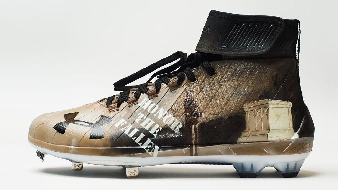 bryce harper black and gold cleats