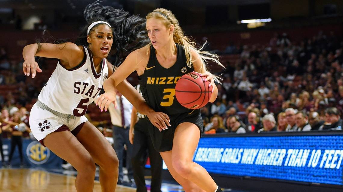 Sophie Cunningham breaks scoring record but Mizzou women lose in SEC