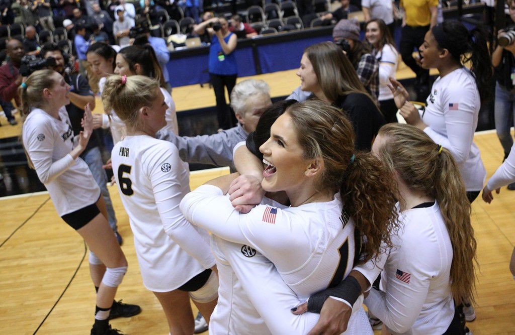 Mizzou volleyball outlasts Kansas in NCAA tourney