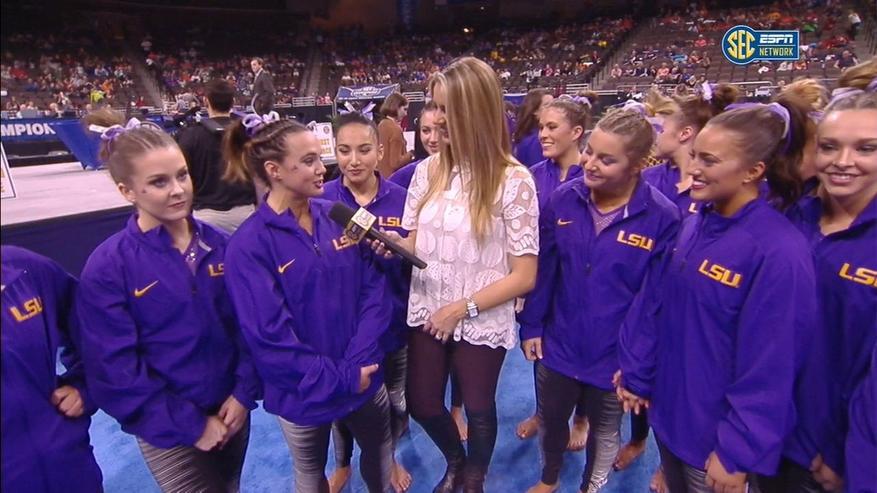 LSU Wins SEC Gymnastics Championship