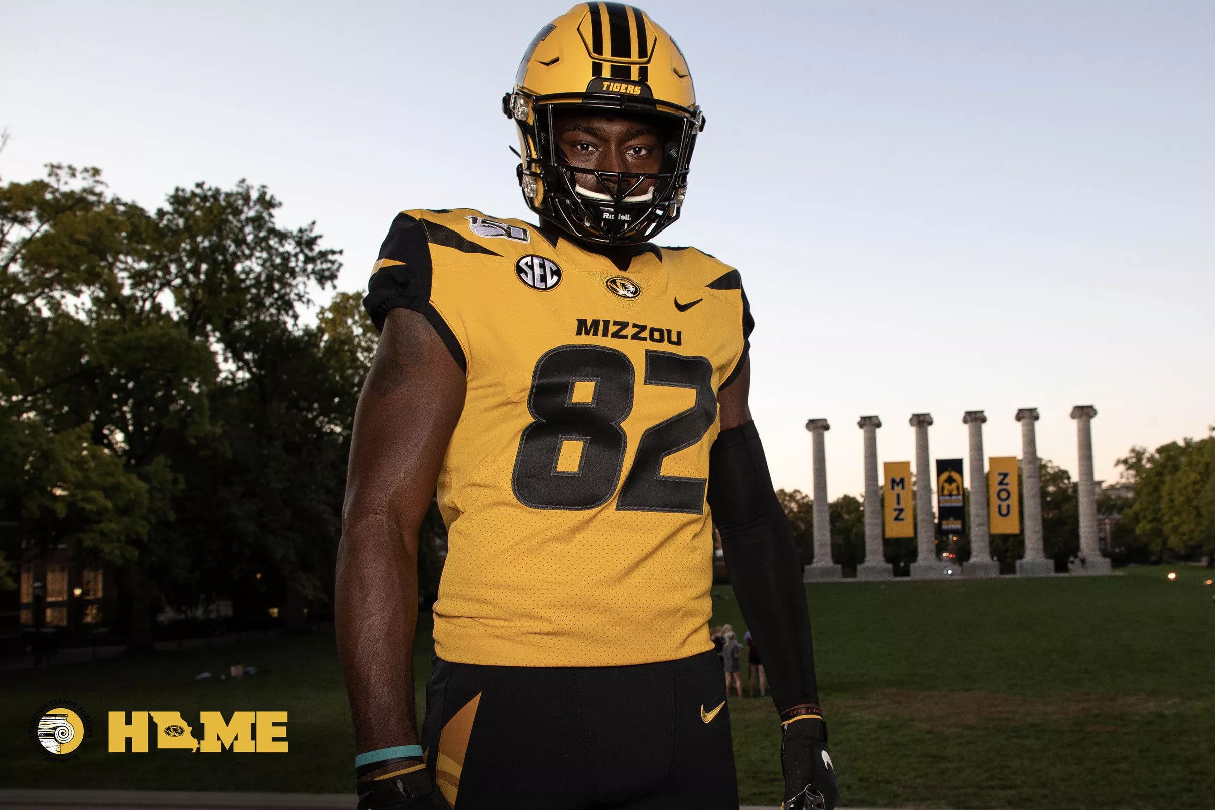 LOOK Mizzou Football unveils uniforms for against Ole Miss