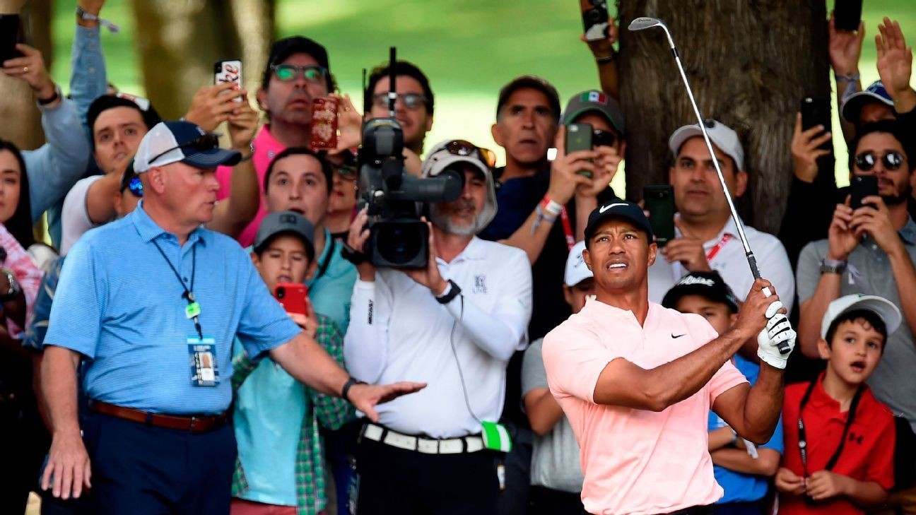 Tiger Woods surges up leaderboard at WGCMexico Championship
