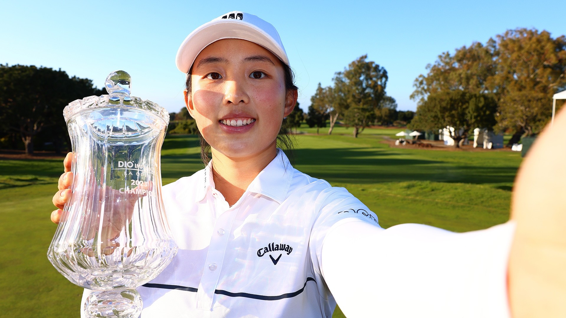 Ruoning Yin China's second LPGA Tour winner at DIO Implant LA Open