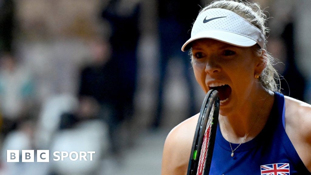 Billie Jean King Cup Qualifying Katie Boulter Loses To Diane Parry As