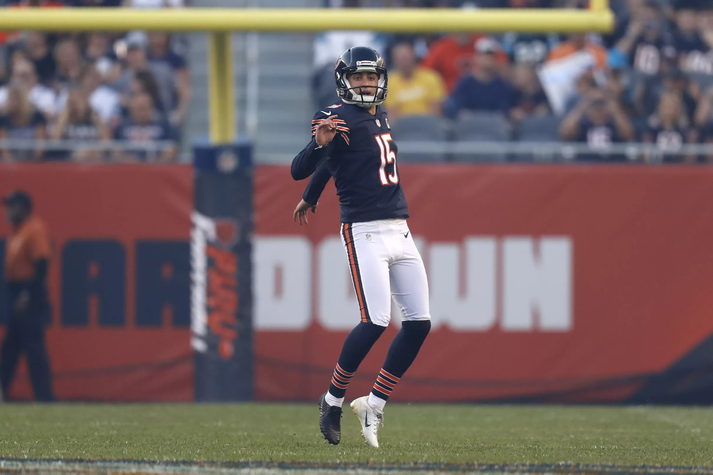 Bears’ leading scorer Eddy Pineiro ready to let it fly in Denver’s thin air