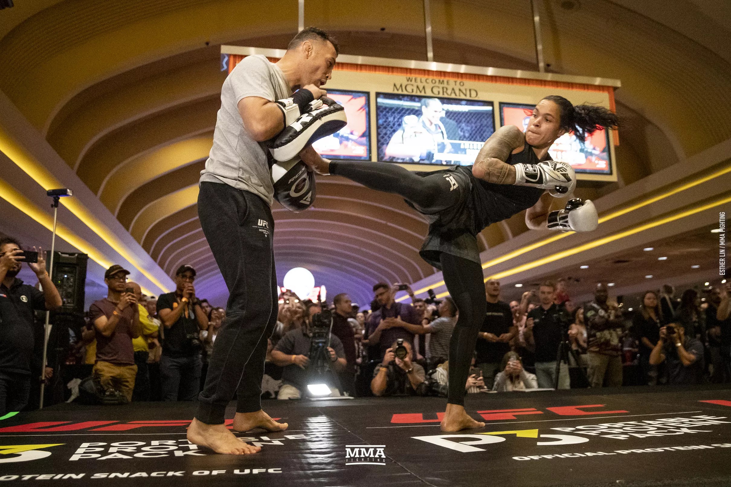 UFC 239 open workout photos