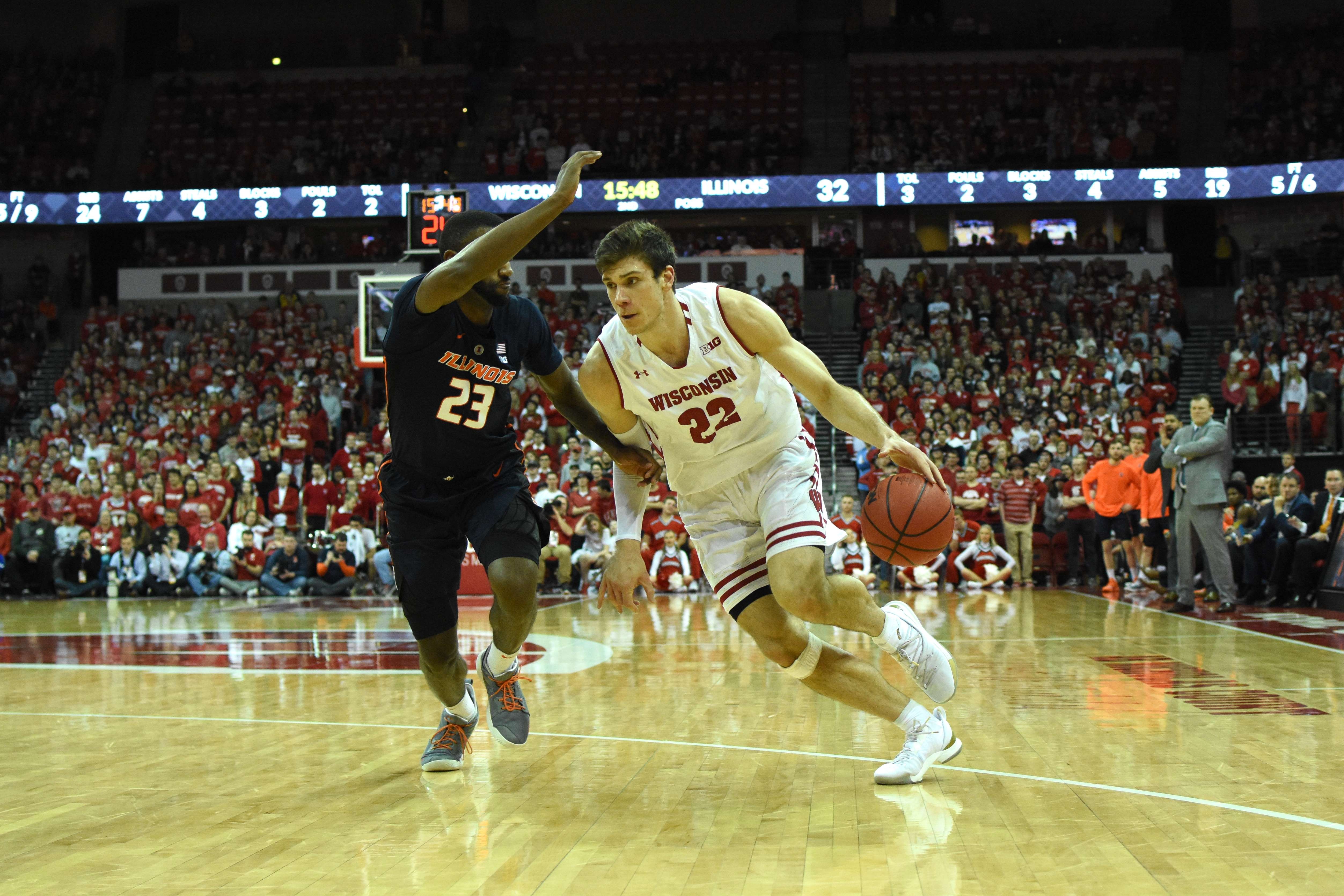 Men’s basketball As Badgers wrap up season, Ethan Happ’s
