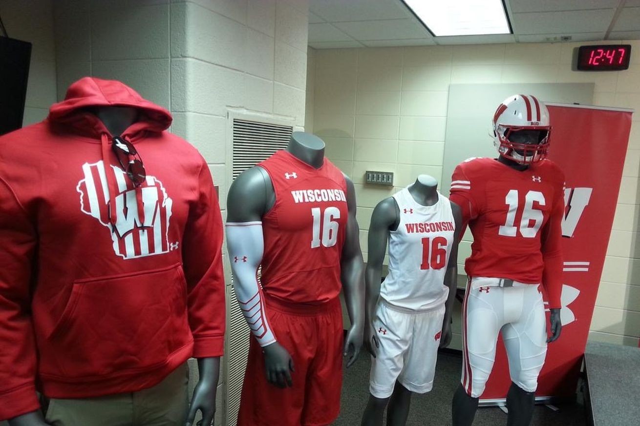 Wisconsin football Badgers, Under Armour unveil new uniforms