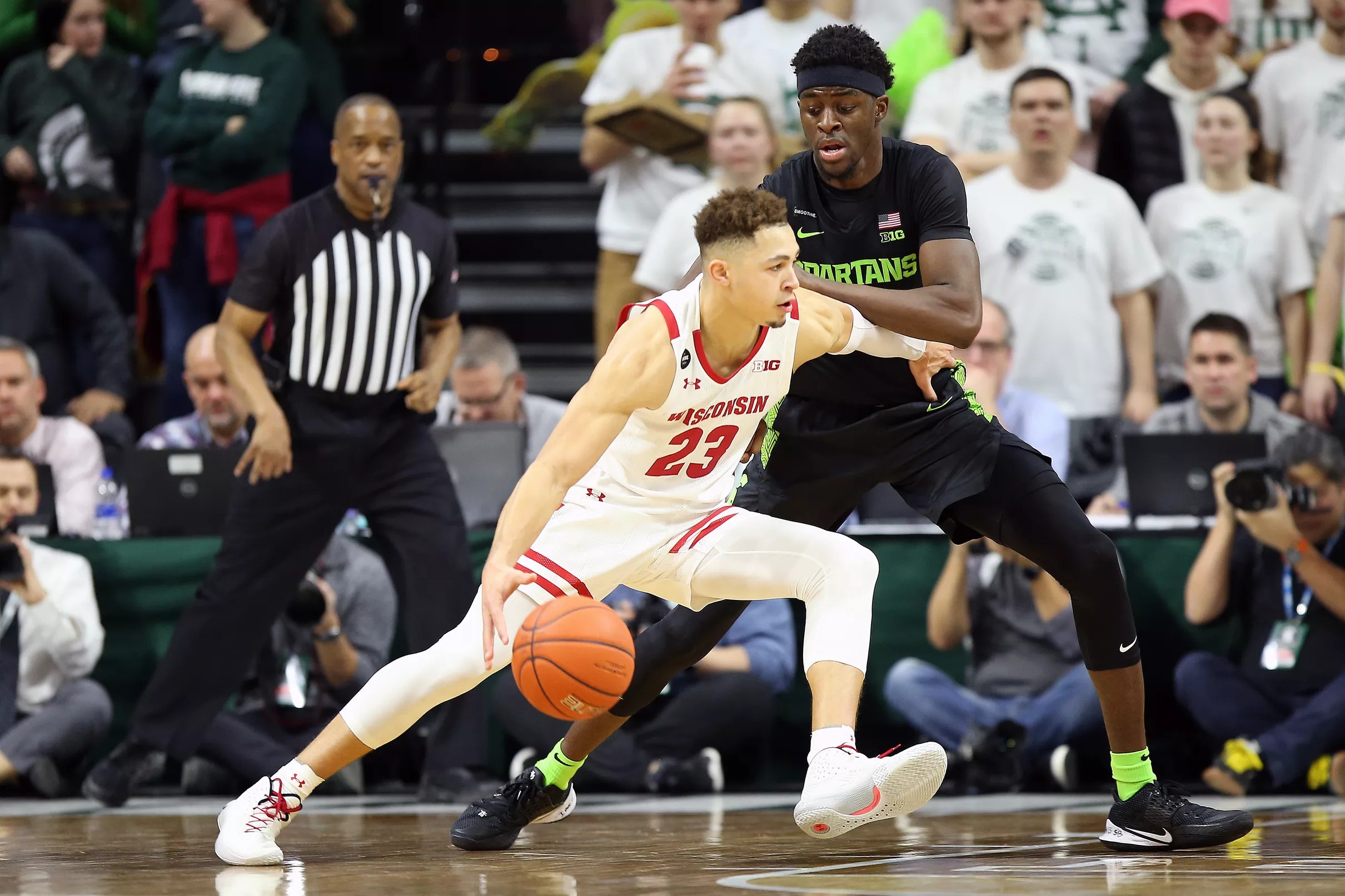 Wisconsin basketball Kobe King did not travel with team to Iowa