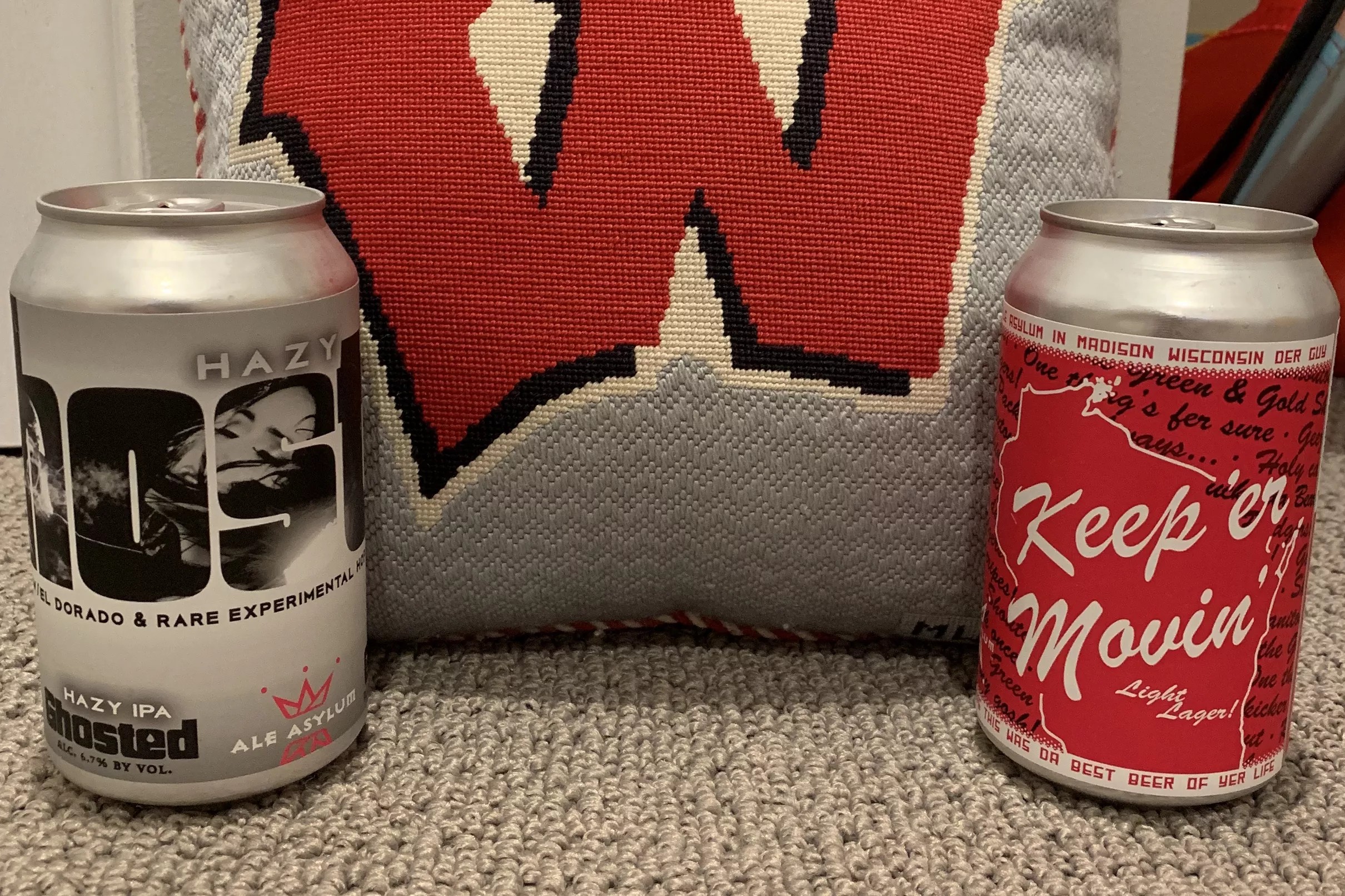 Beer Review Ale Asylum Keep ‘er Movin’ & Ghosted