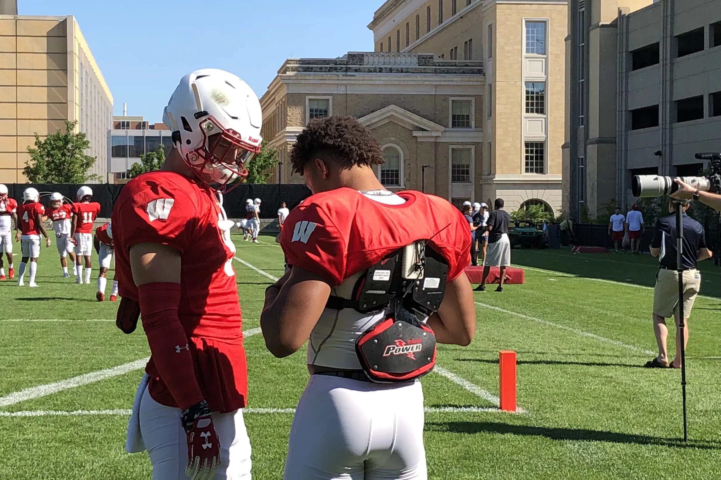 Wisconsin fall camp 2019 Reggie Pearson interview