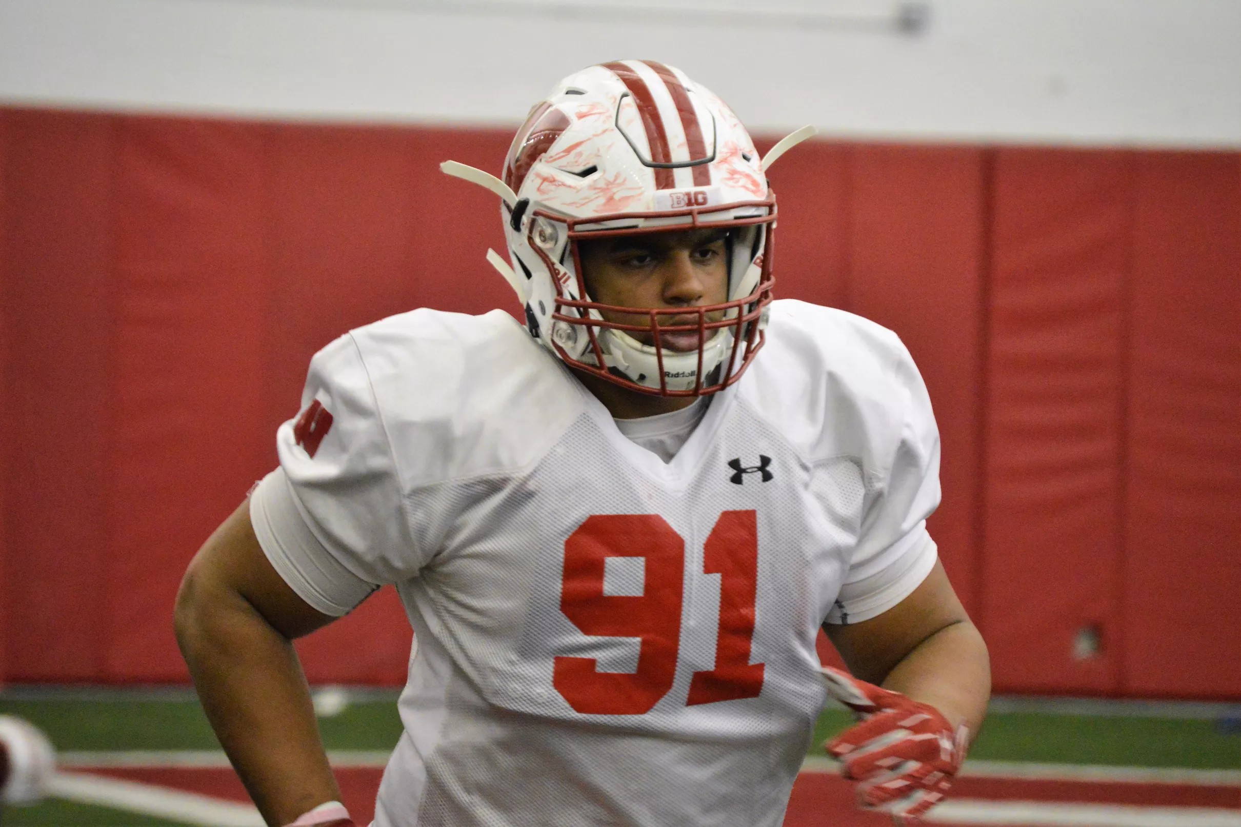 How ‘strong as an ox’ Bryson Williams is acclimating to Wisconsin