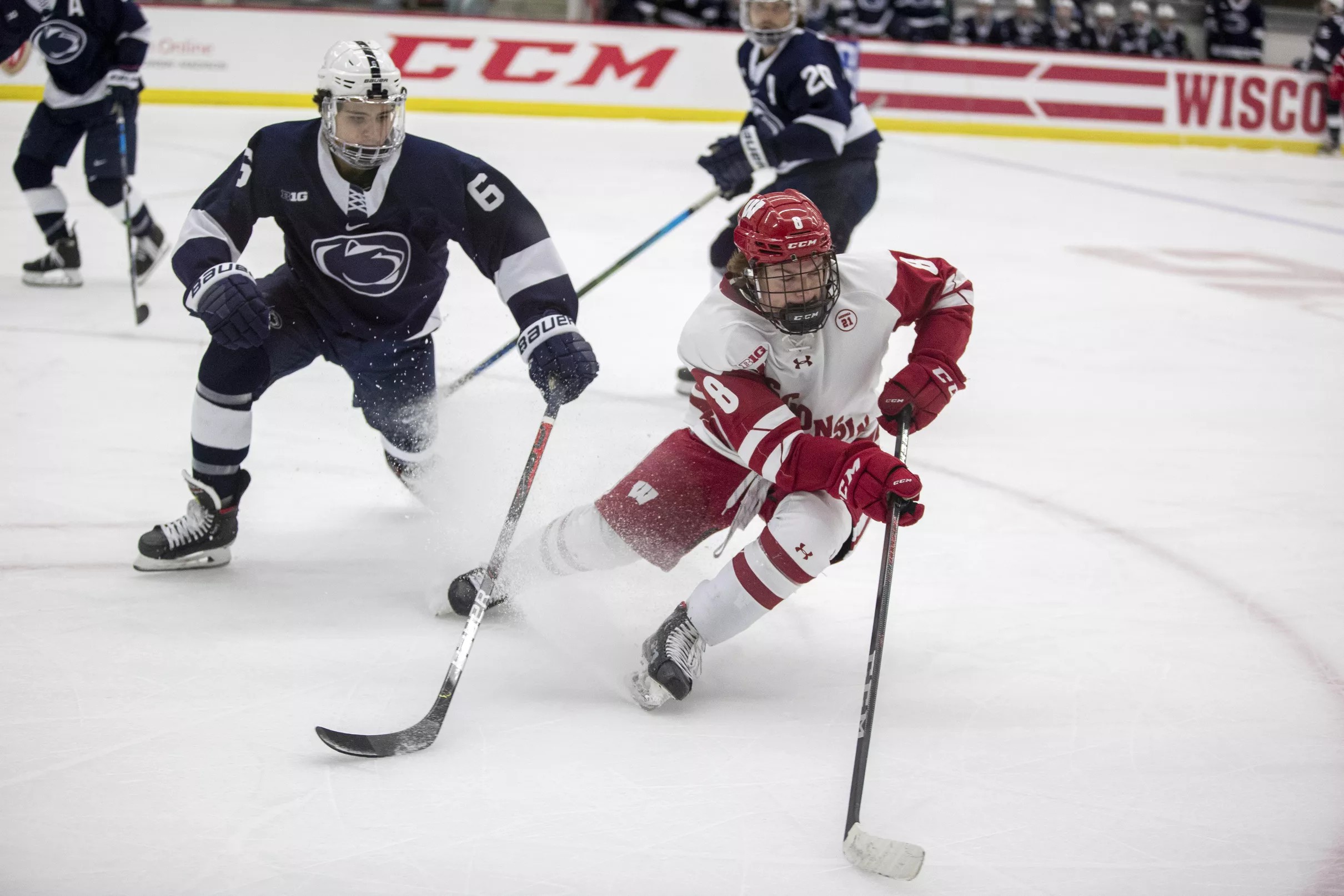 Wisconsin men’s hockey Cole Caufield named Big Ten First Star of the Week