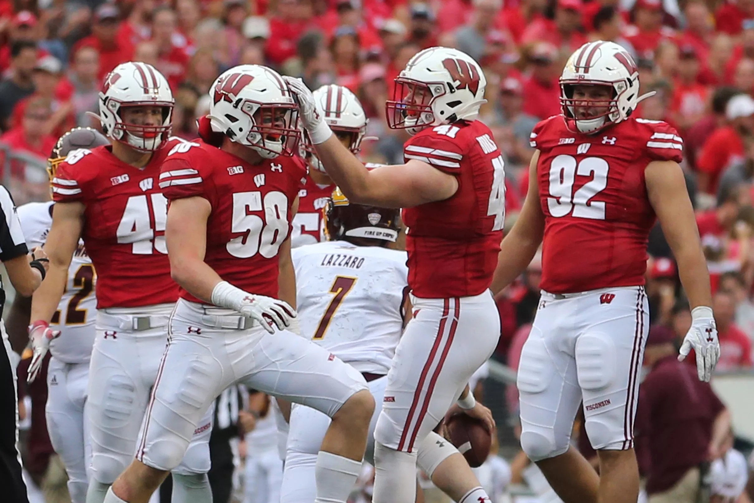 Wisconsin football Badgers move up in both polls after dominant victory