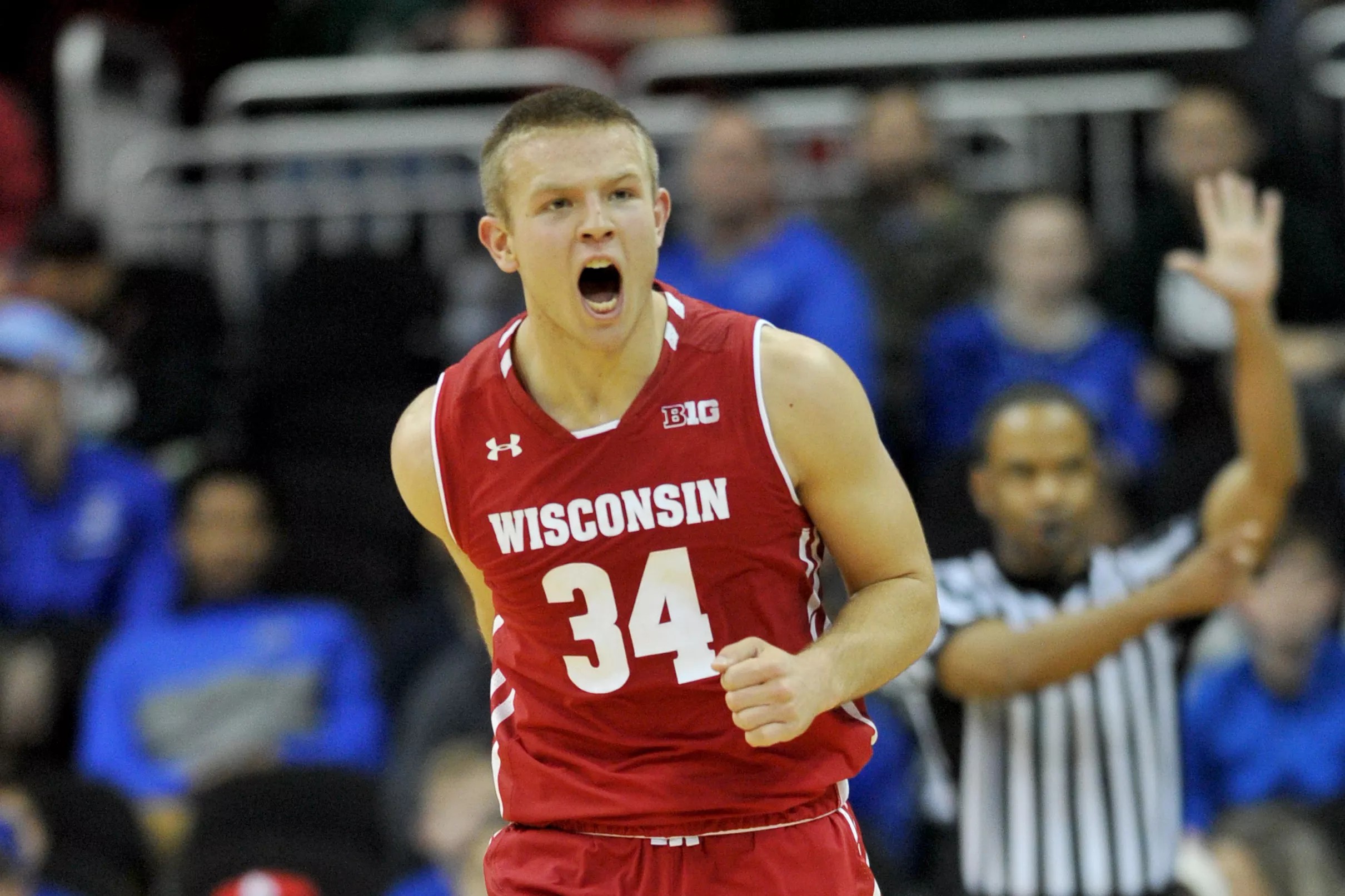 Brad Davison scores careerhigh 19 points as Wisconsin defeats