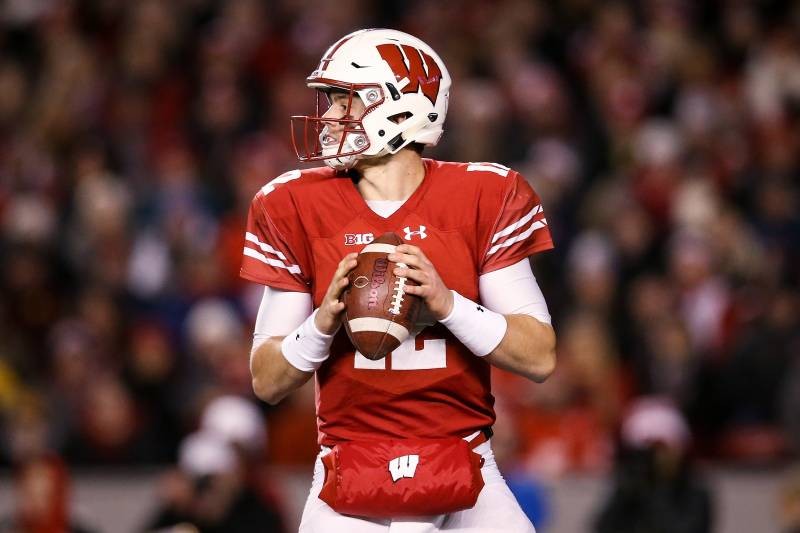 Wisconsin QB Alex Hornibrook Out for Pinstripe Bowl with Concussion vs