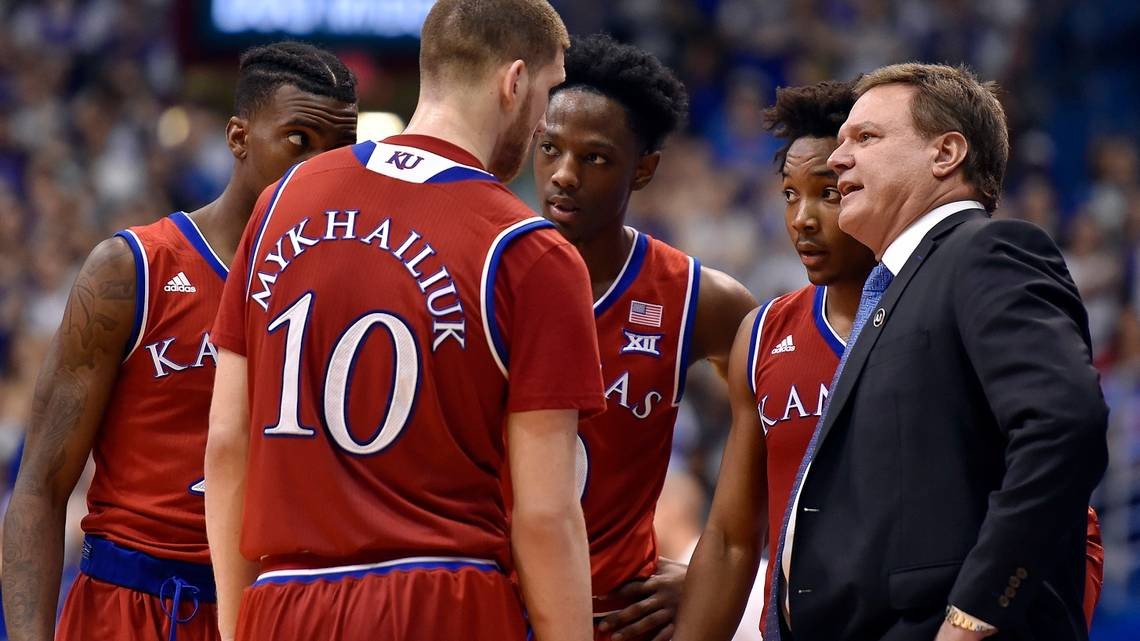 Bill Self Says Up To Nine Teams Could Have Shot At No. 1 Seed In NCAA ...