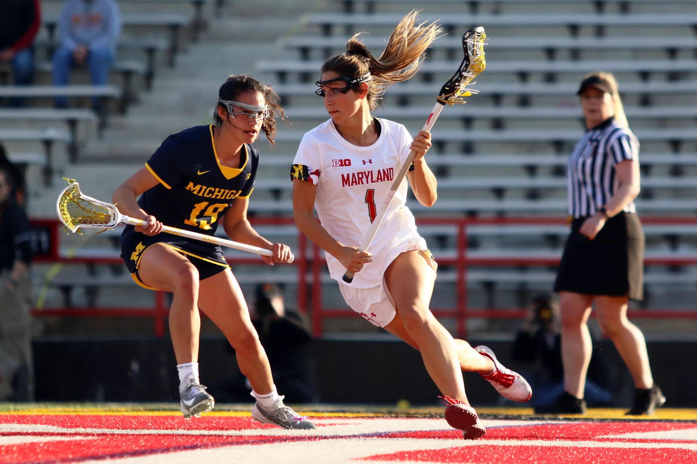 Maryland women’s lacrosse reaches No. 1 ranking for first time this season