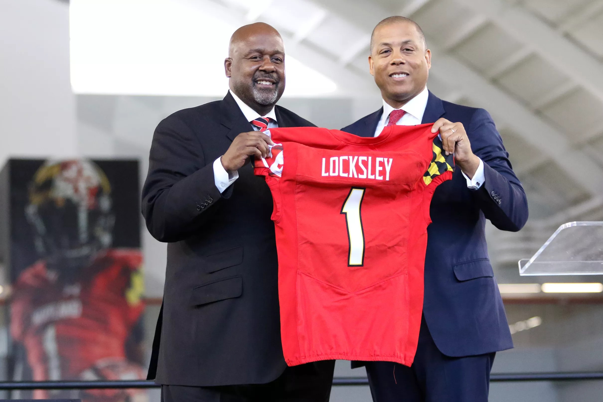 Maryland officially introduces Mike Locksley as head football coach 