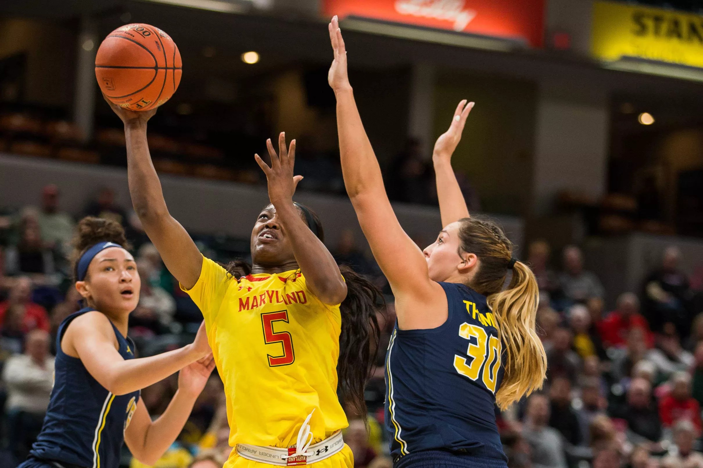 Maryland Women’s Basketball Survives Michigan 73 72 To Reach Big Ten Final