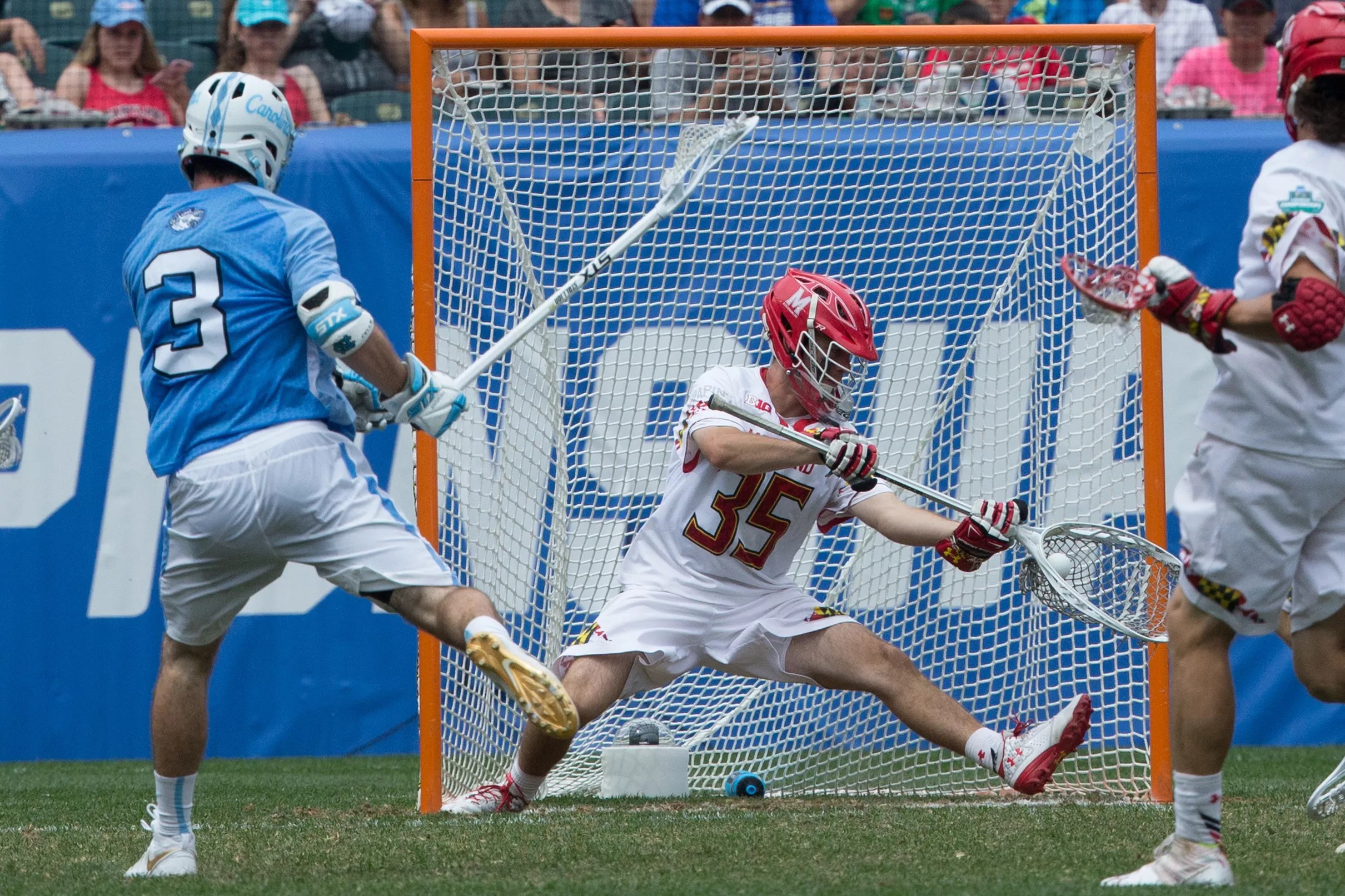 Former Maryland men’s lacrosse goalie Kyle Bernlohr leads Ohio Machine