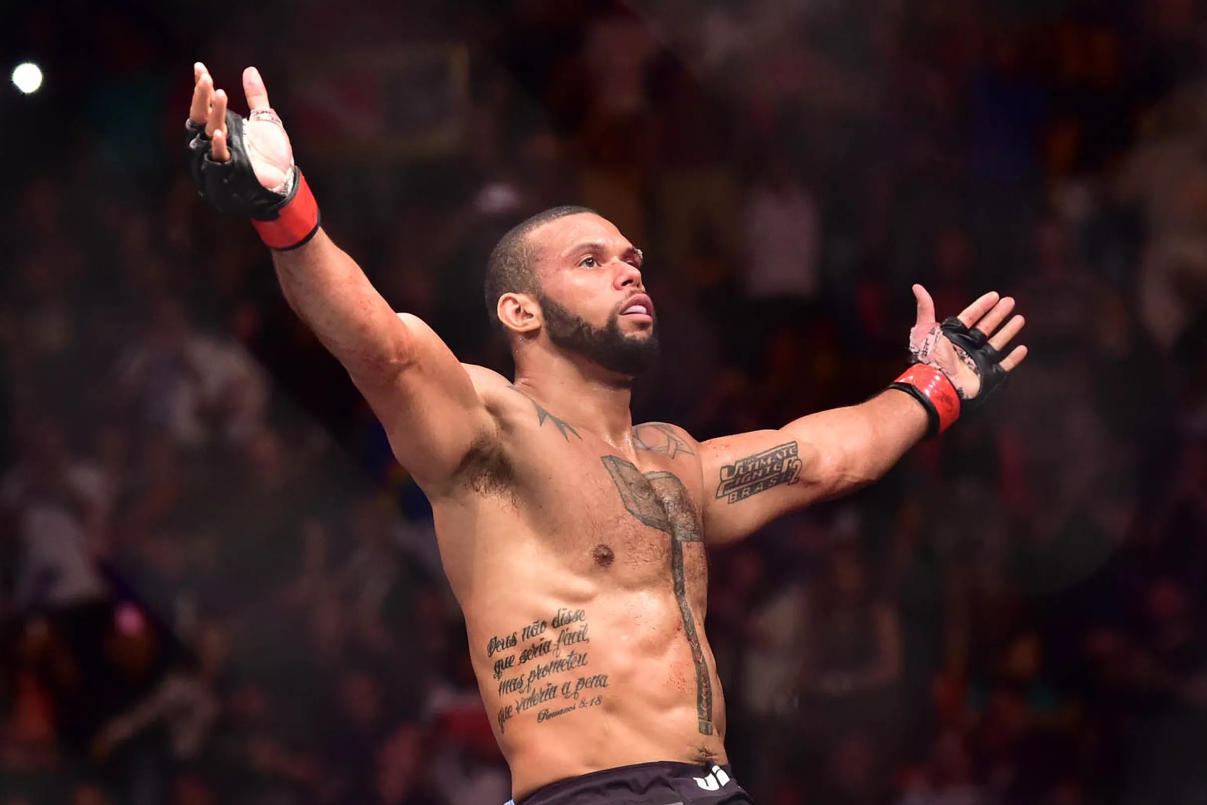 Check out the full fight video highlights of Thiago Santos vs. Eryk