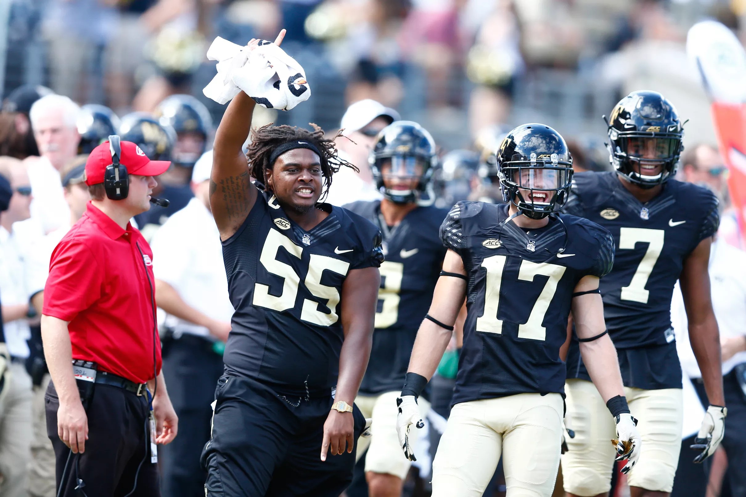 The Wake Forest depth chart vs. Appalachian State was just released