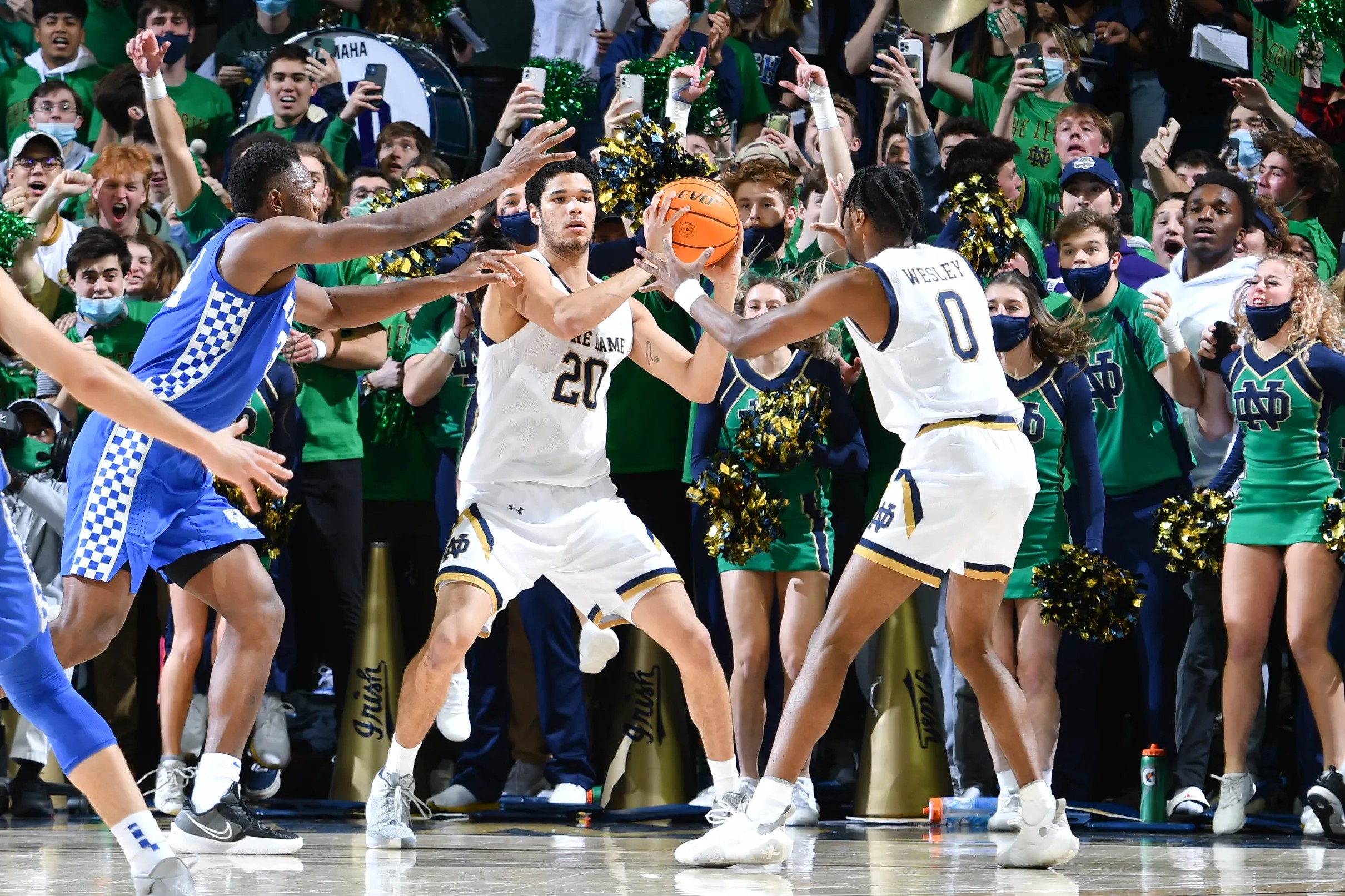 Notre Dame Men s Basketball What We ve Learned Through Kentucky
