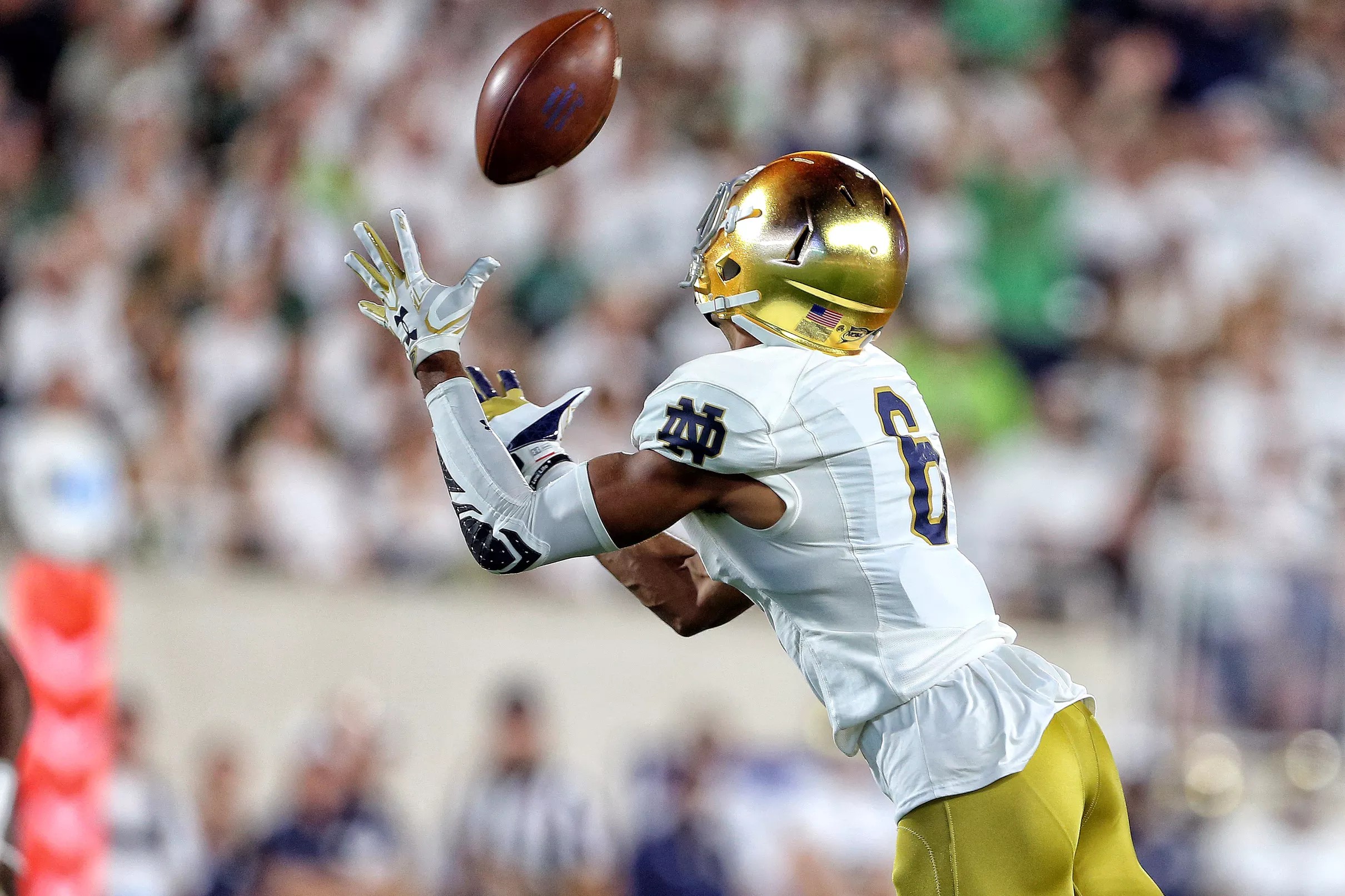 NFL DRAFT 2018 Notre Dame WR Equanimeous St. Brown Drafted By The Green Bay Packers In The 6th