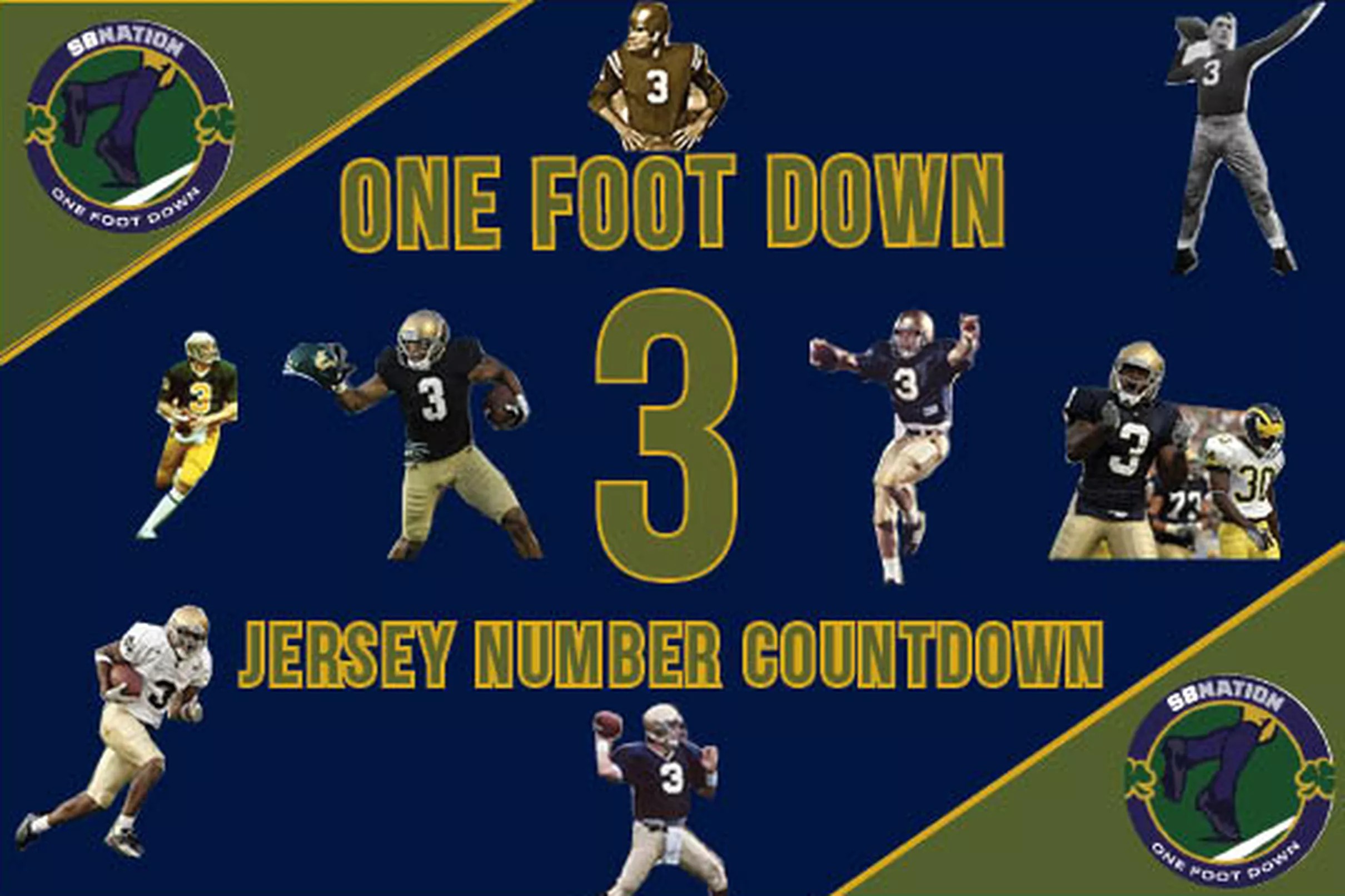 Notre Dame football jersey numbers
