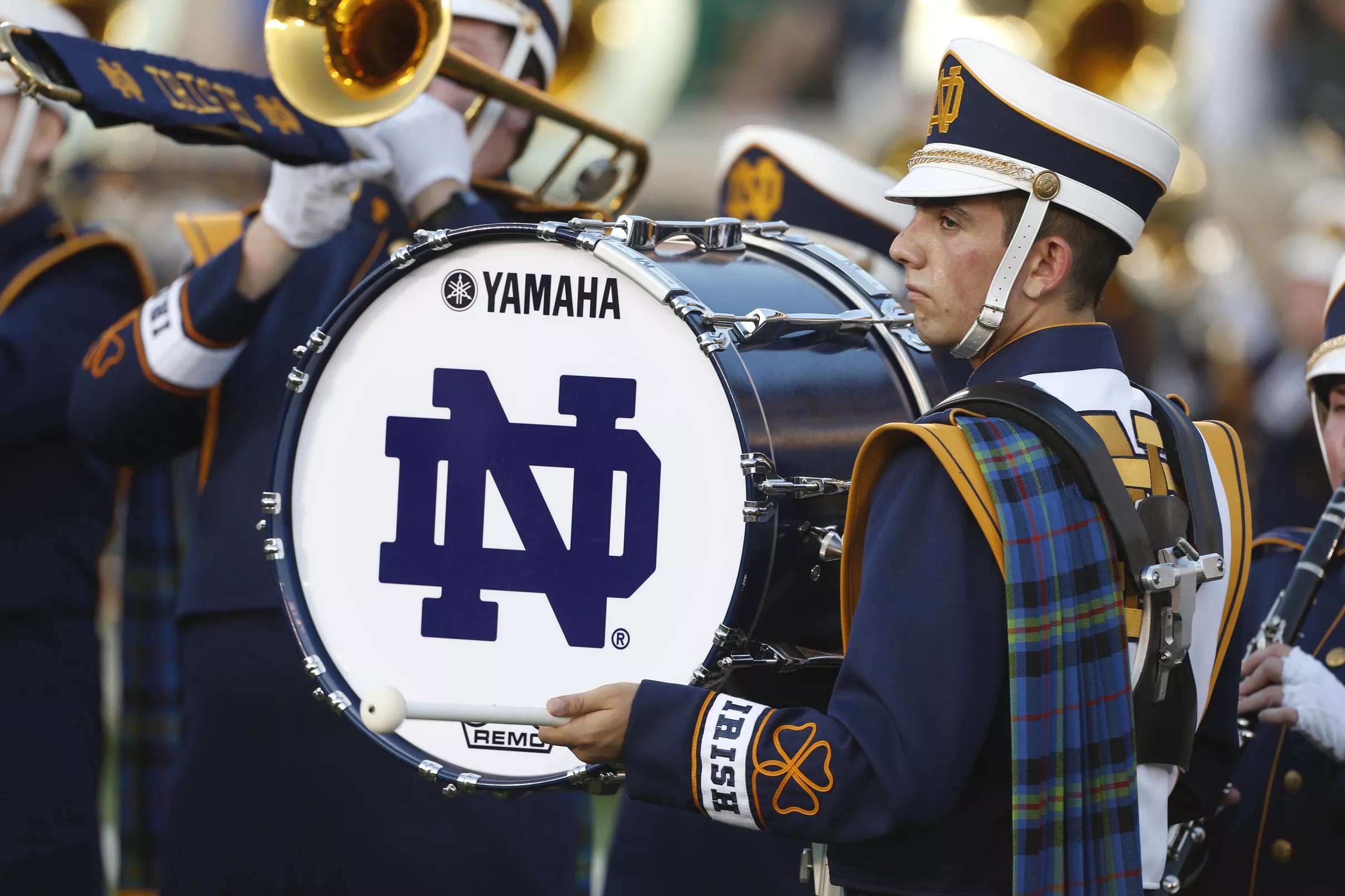 The Notre Dame Band Hype Video Actually Works