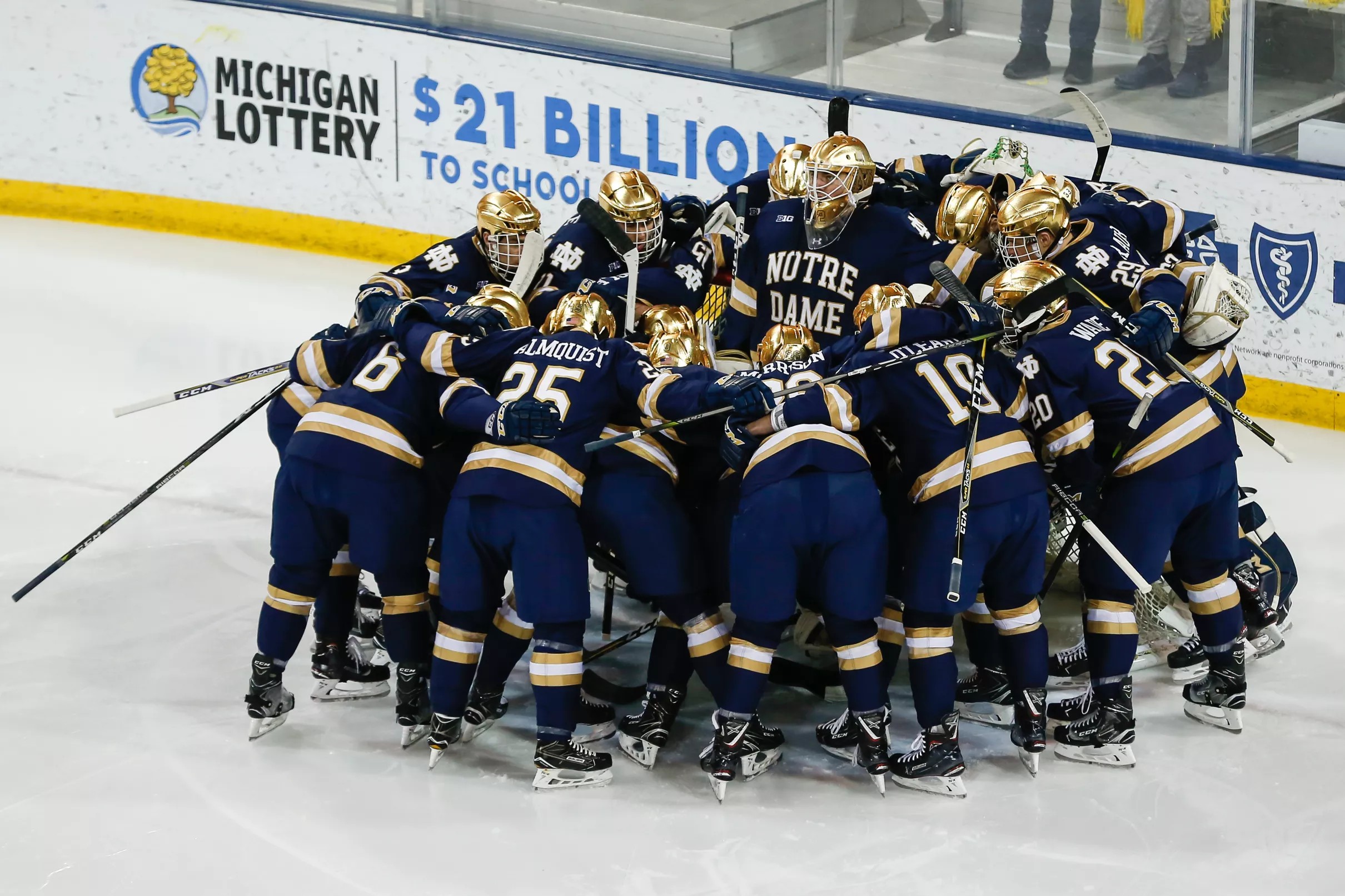 Notre Dame Hockey B1G Timers