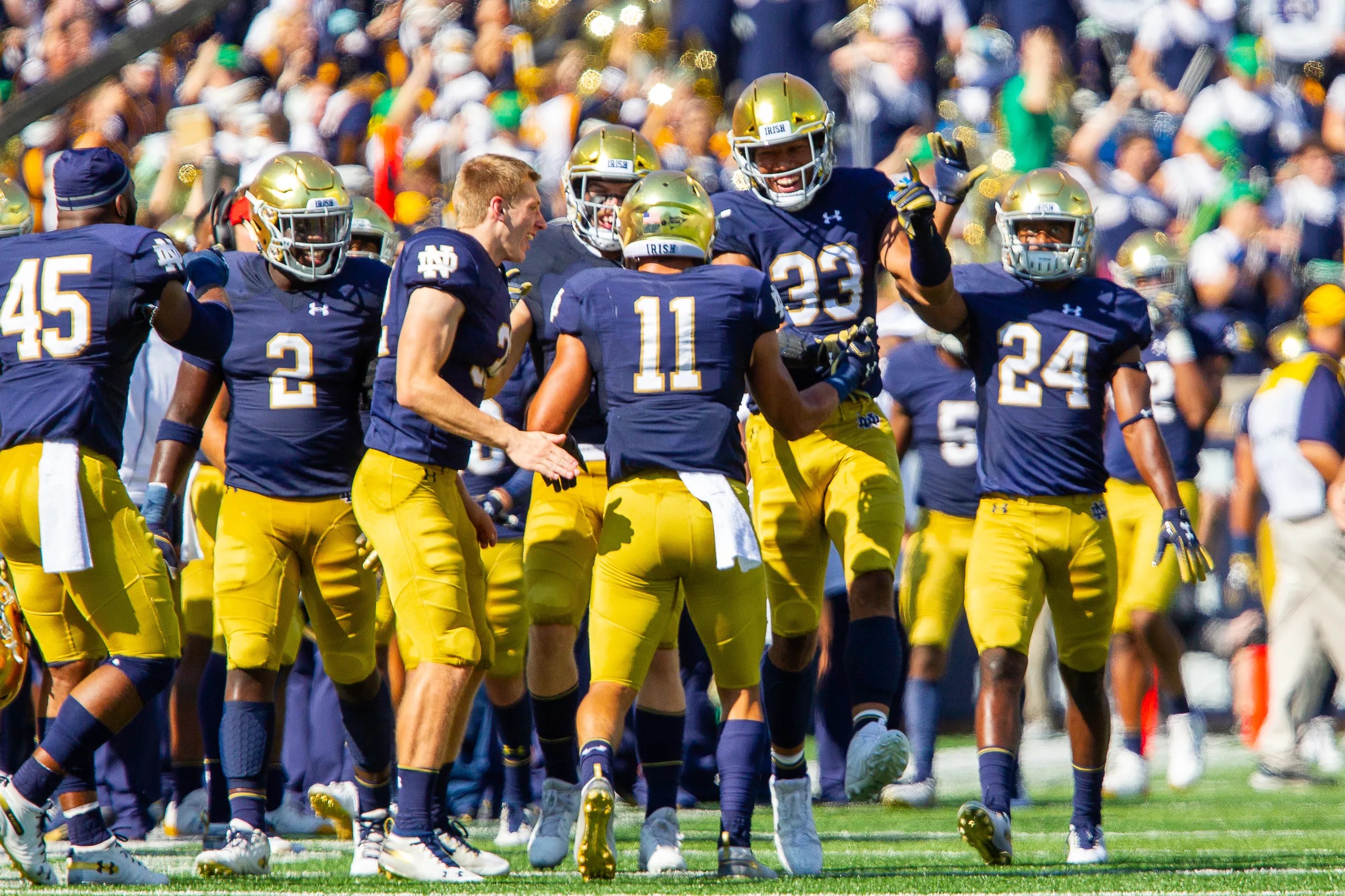 OFF THE RAILS PODCAST Who Are Your Favorite Notre Dame Football 