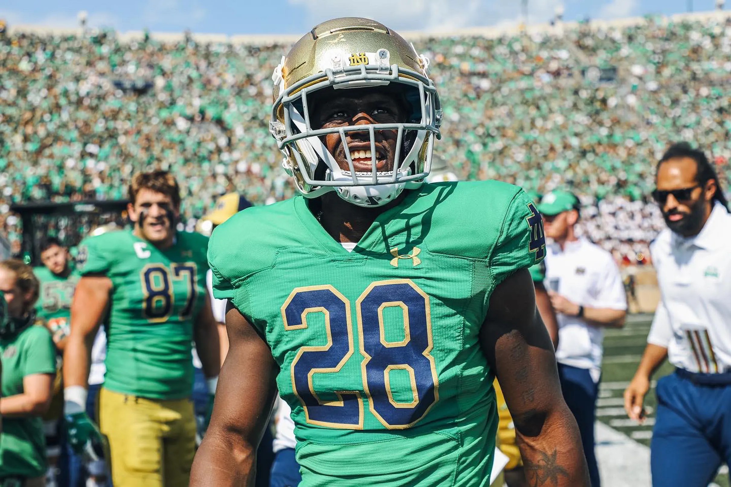 Notre Dame Football What Depth Chart Changes Might Be On The Way For 