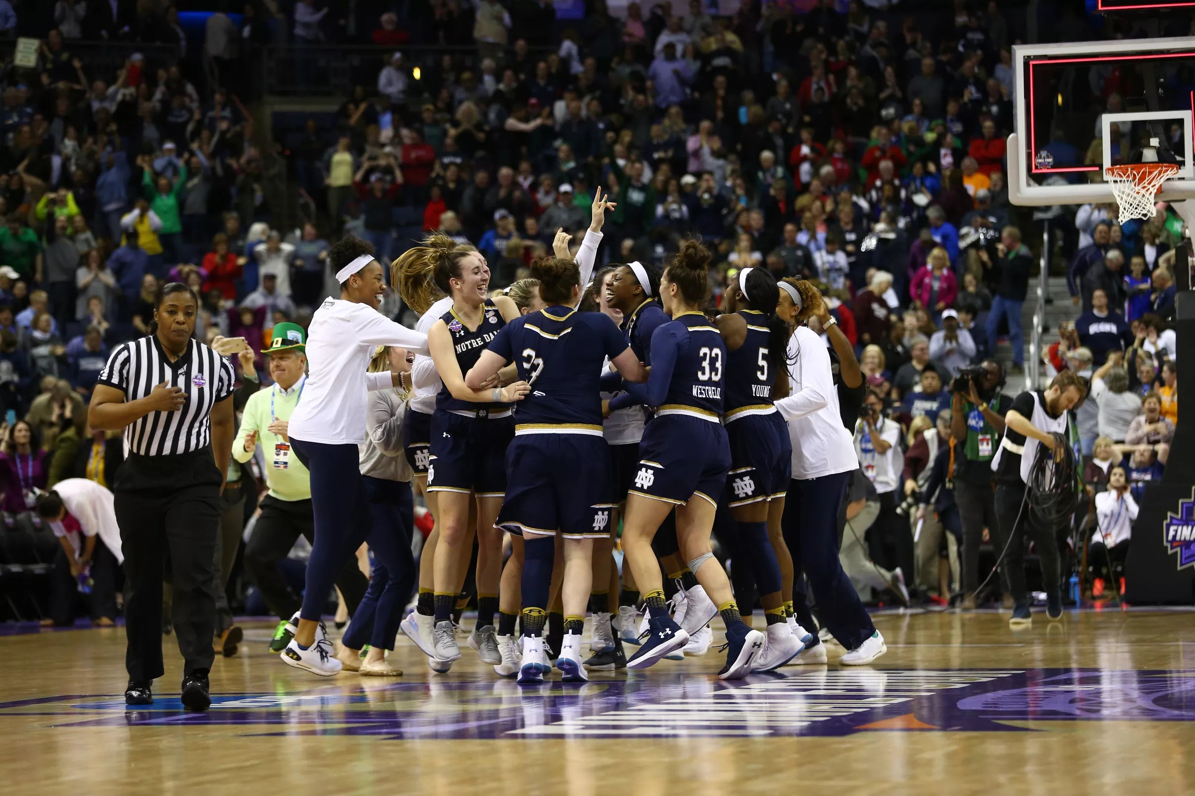Notre Dame Women’s Basketball Final Four Recap Fighting Irish Stun
