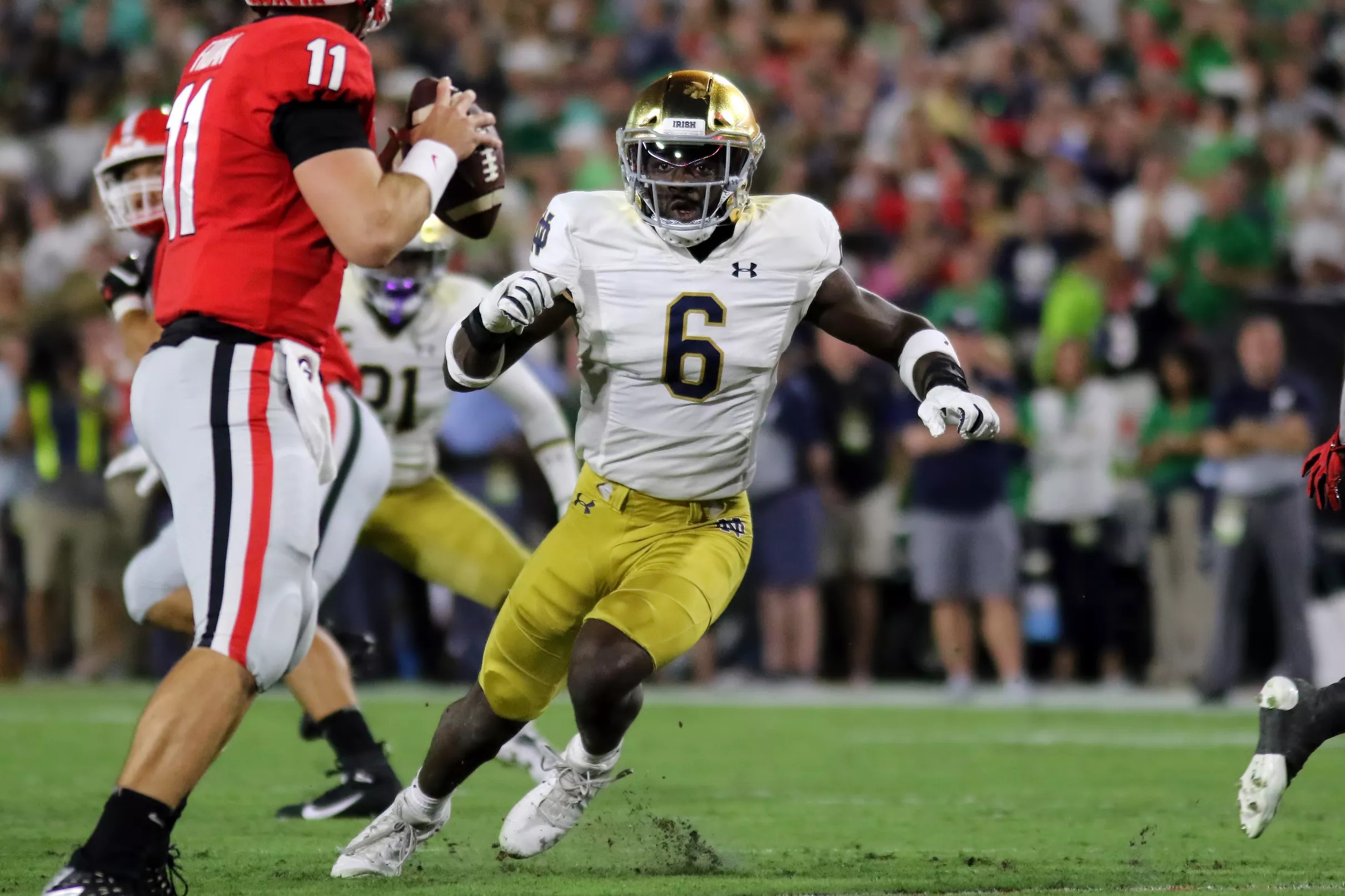 Notre Dame Football Ranking the 2020 Irish players 125