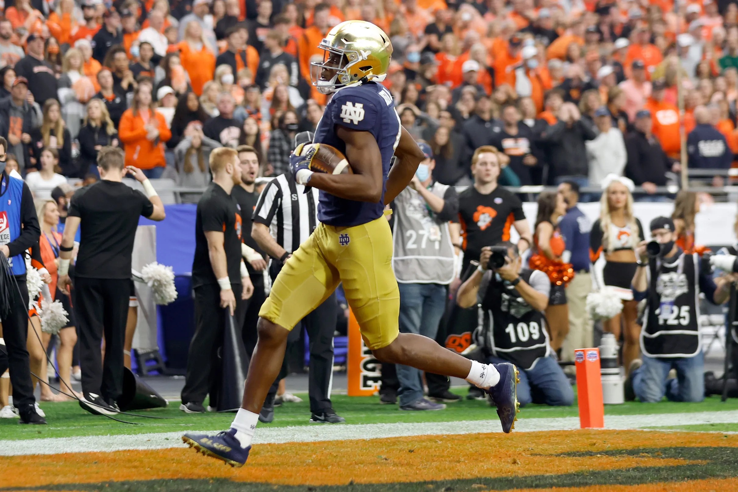 Notre Dame Fiesta Bowl Notebook Oklahoma State 37, Irish 35