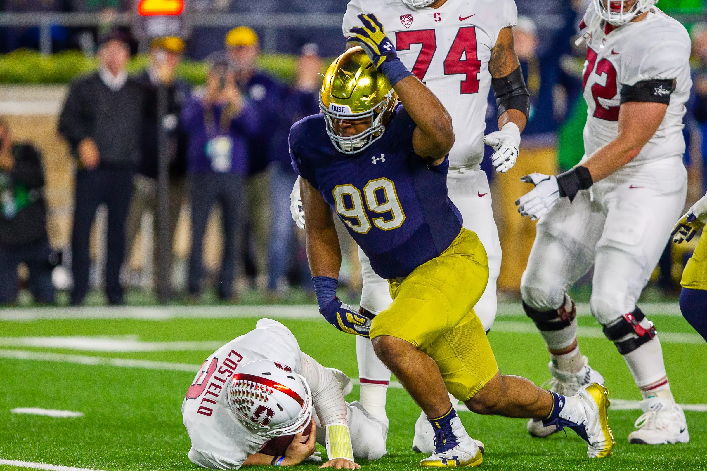 A Trio Of Notre Dame Football Players Make Sports Illustrated s All 