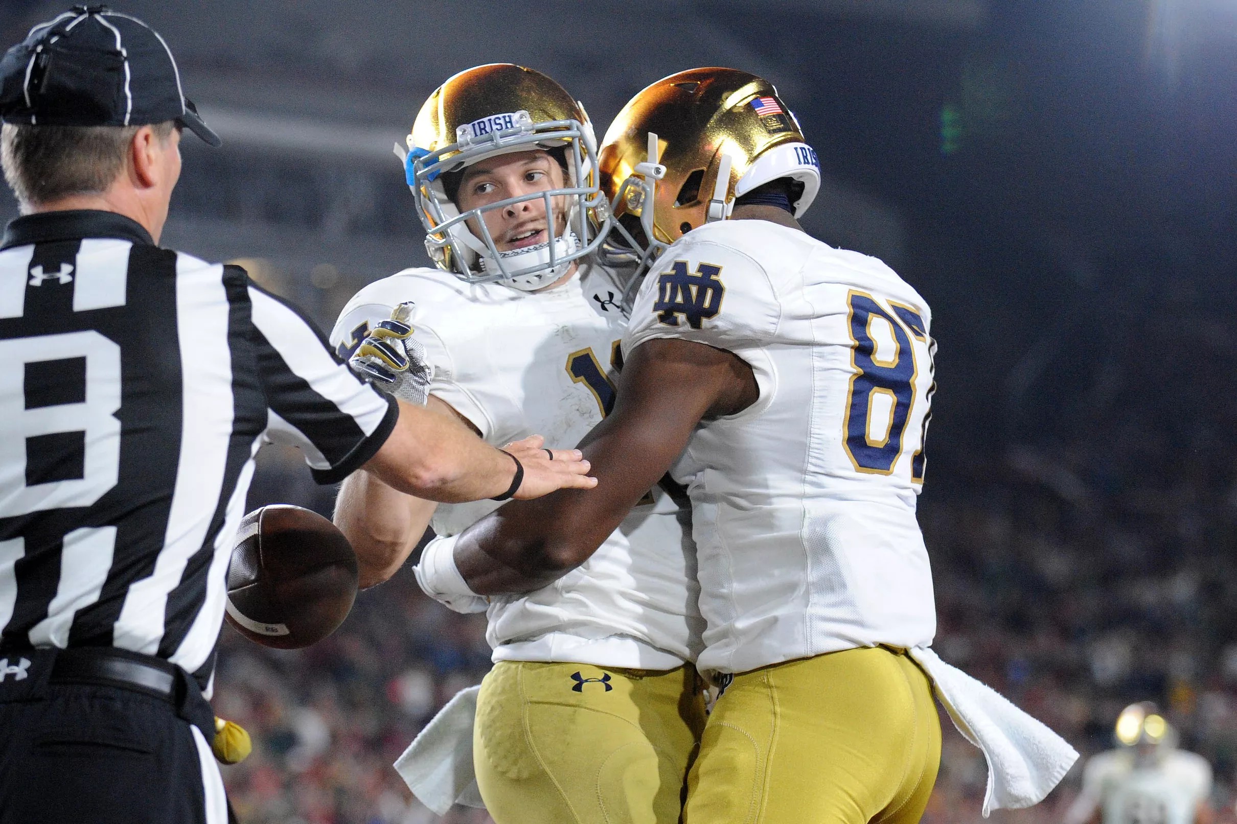 Notre Dame Fighting Irish VS USC Trojans Highlights, PostGame, And