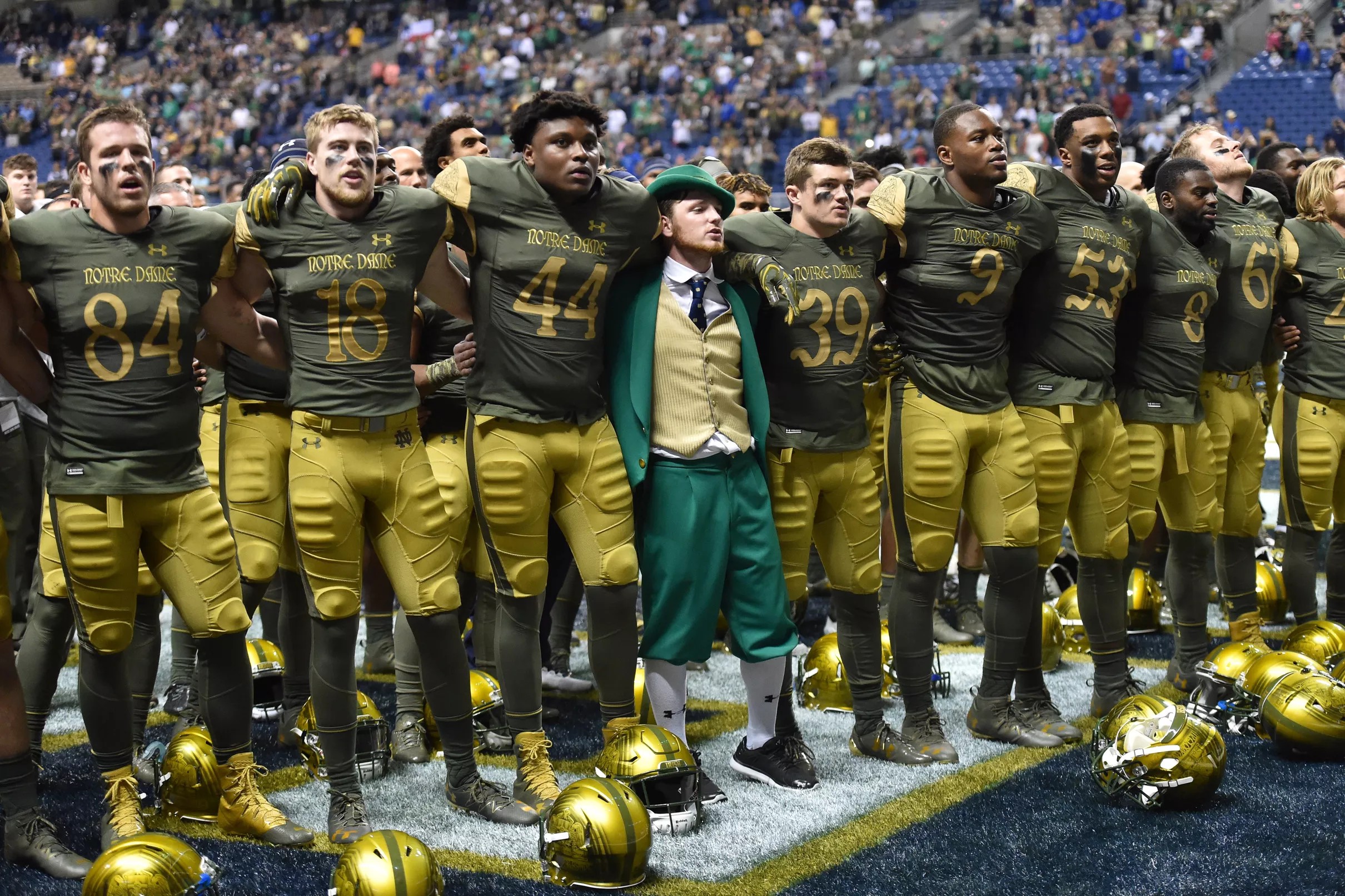 Notre Dame Football 17 for ‘17 The Irish Will Wear “Shamrock Series
