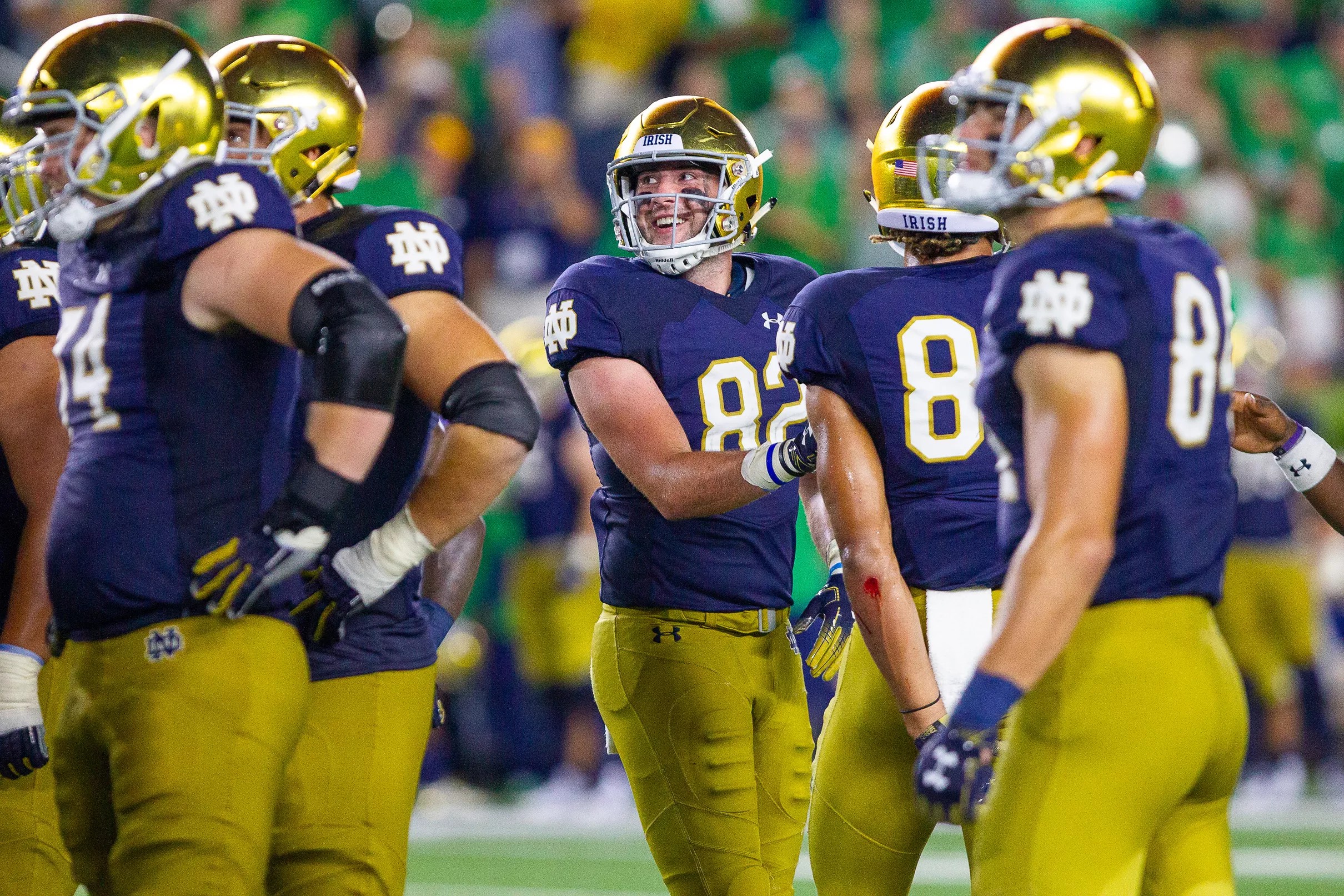 Notre Dame Fighting Irish Depth Chart VS Ball State Cardinals