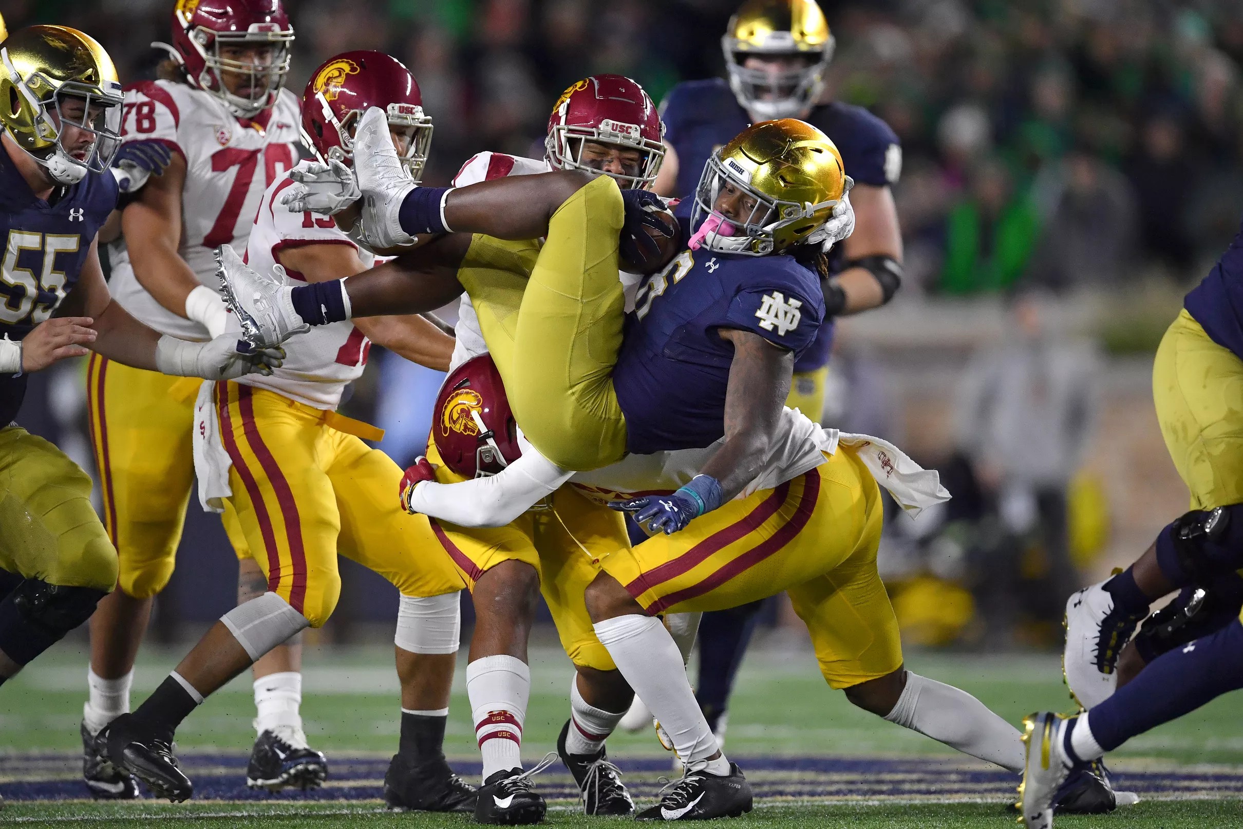 Notre Dame VS USC proved once again how tricky rivalry games can be