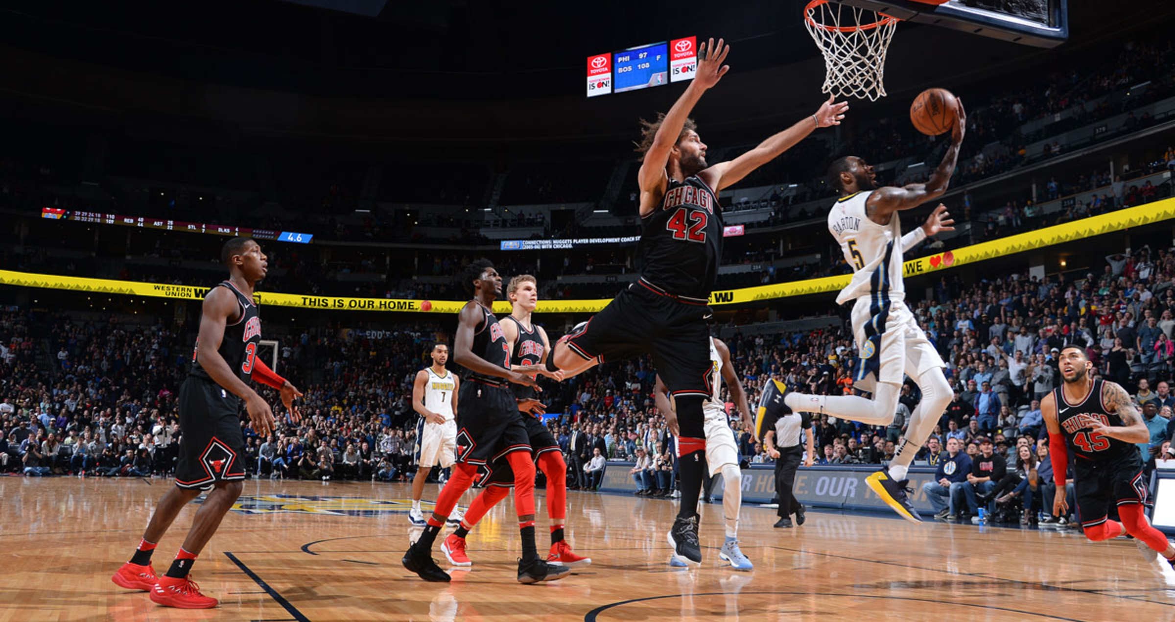 Bulls lose to Nuggets, 111-110
 Kenneth Faried Daughter