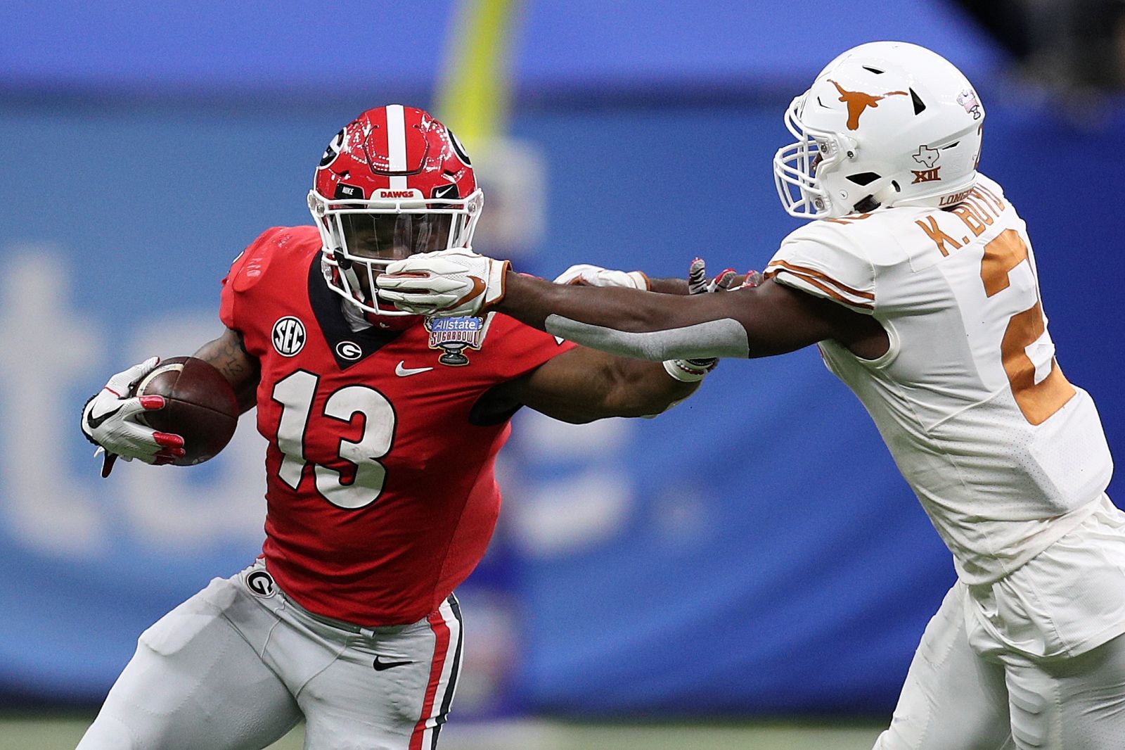 Carolina Panthers add project running back Elijah Holyfield