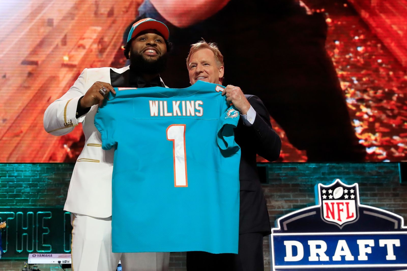 Miami Dolphins Christian Wilkins will wear number 97